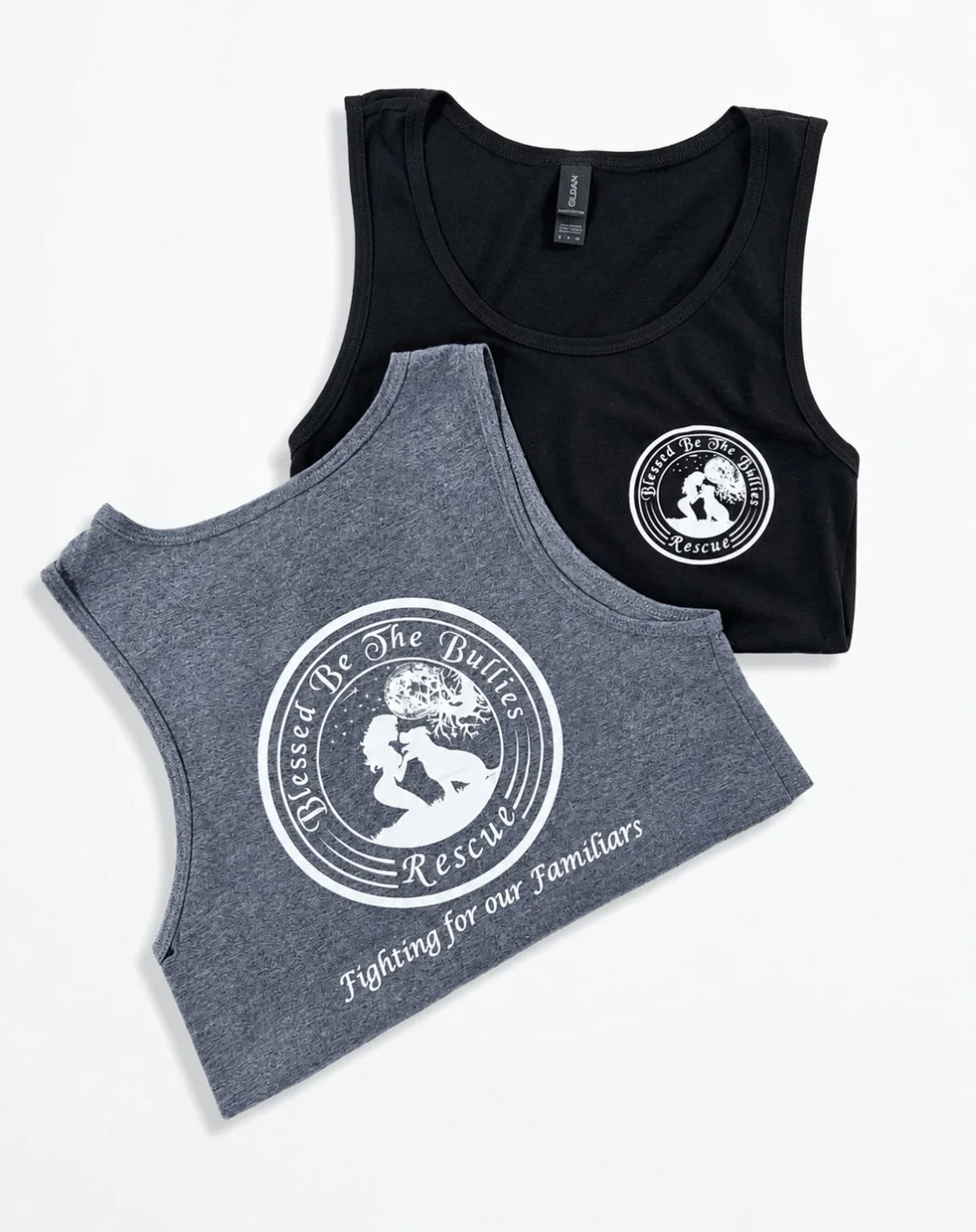 Unisex Crew Neck Logo Tank Top