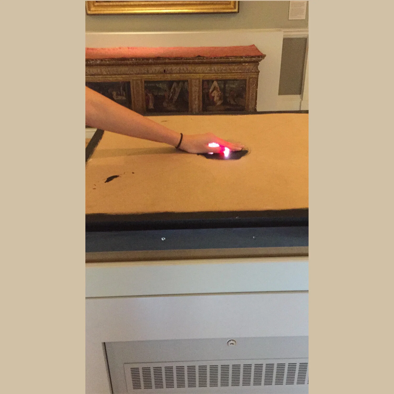 Testing the LED for the final display
