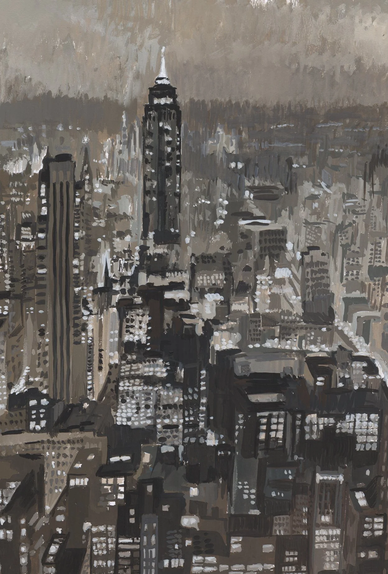 Old New York City View