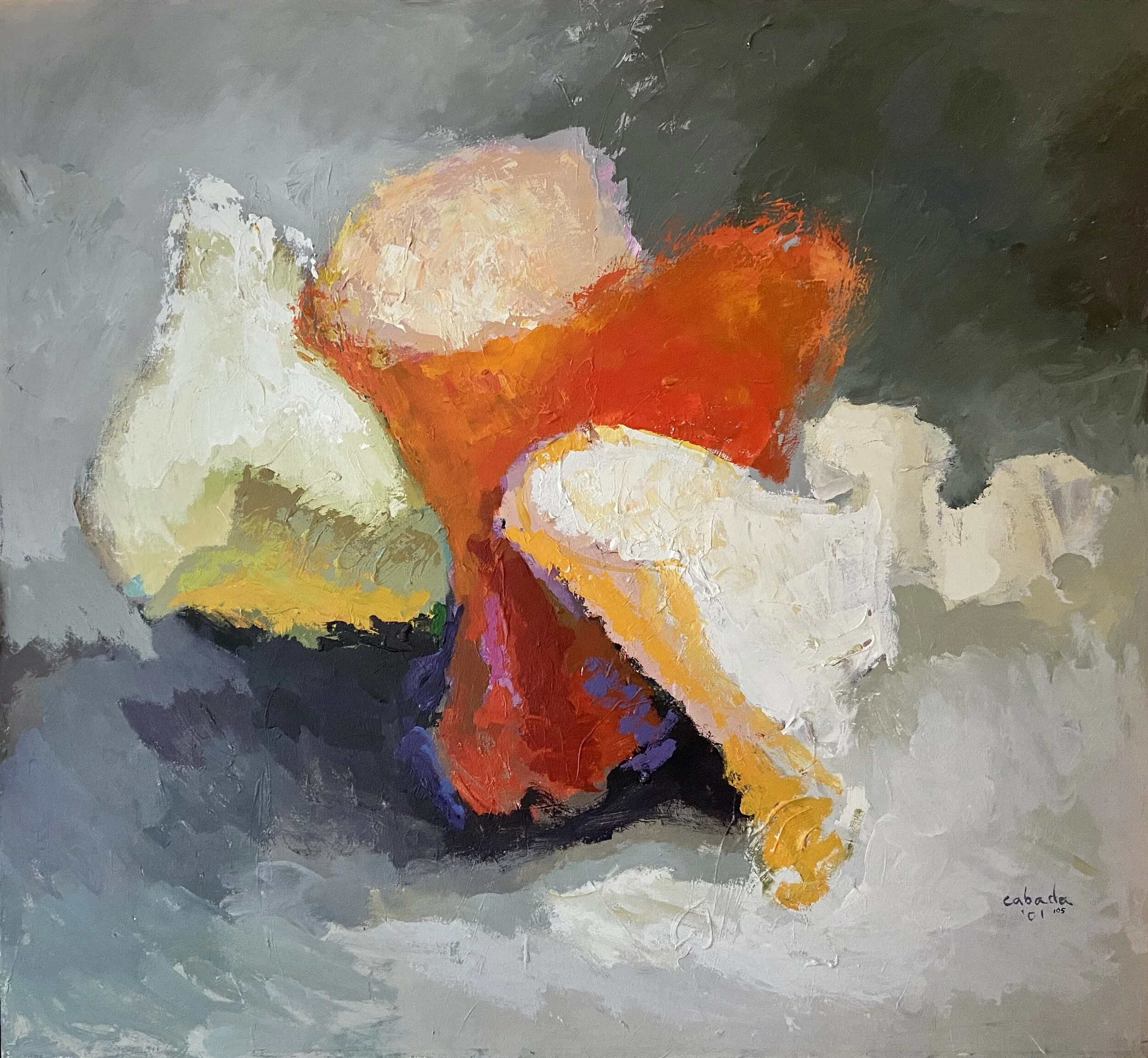 "Paradox", 2001, Acrylic on Canvas, 60 x 65.5 in.