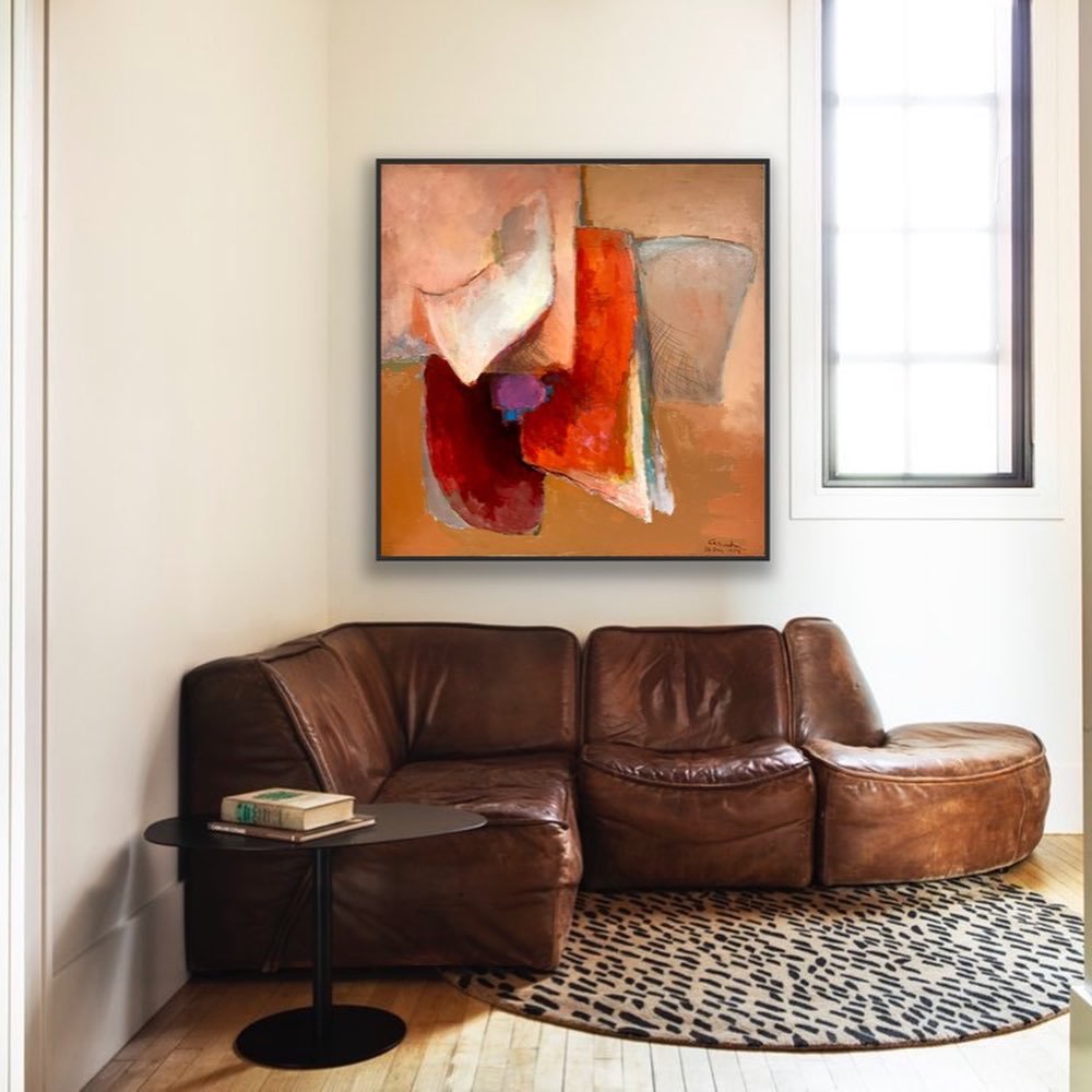 Art at home.

&ldquo;Red on Red&rdquo;, 1979, Acrylic on Canvas, 60 x 60 in.
.
.
.
#abstractart #abstractartist #abstractpainting #artathome #acrylicpainting #abstractexpressionism #javiercabadaart #galleryart #contemporaryart #spanishartist #leather