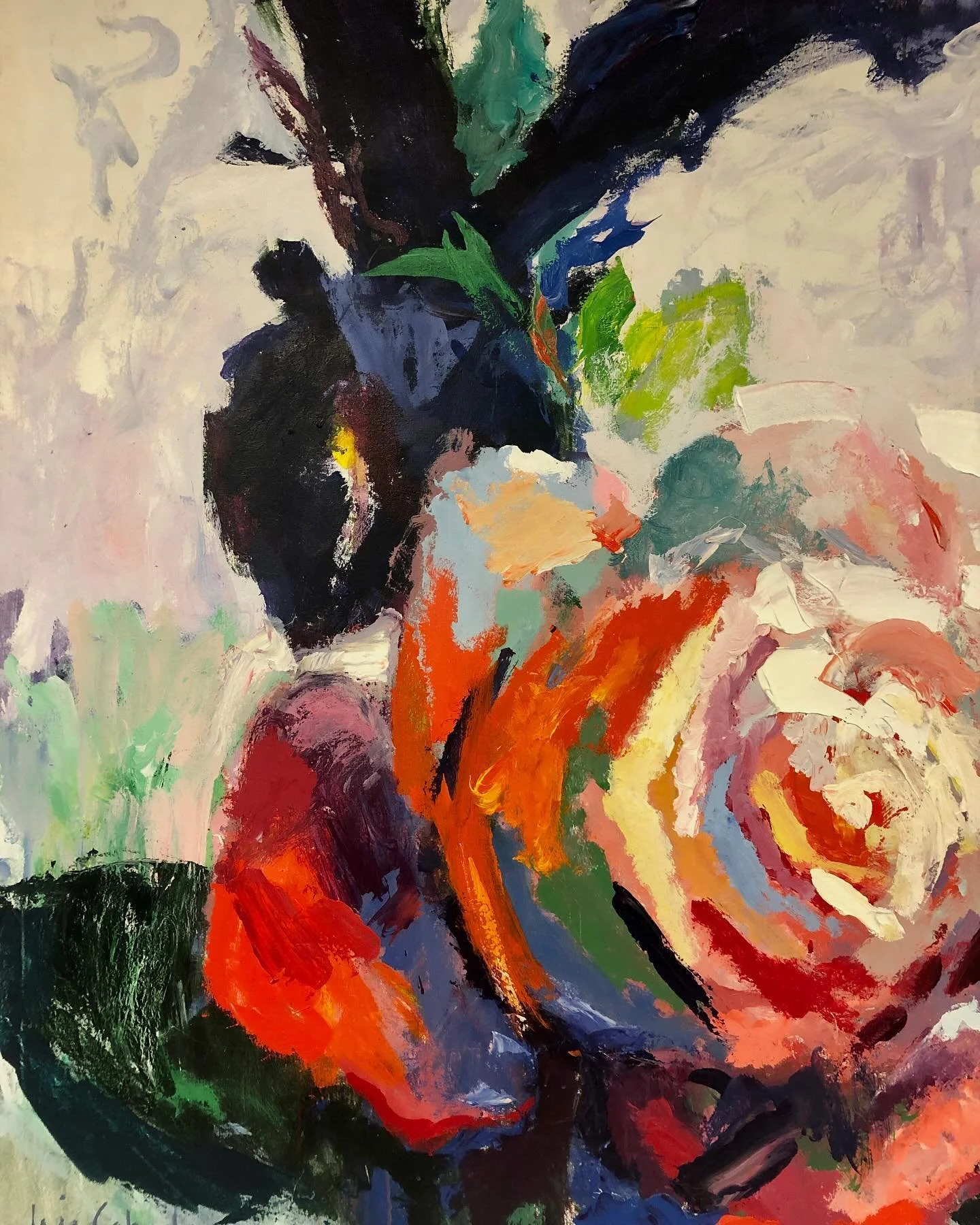 Here are just a few acquired floral paintings by the artist. We miss them but now they are cherished by others.
#abstractart #modernflorals #abstractexpressionism #instaartwork #abstractflowers #artistonig #contemporaryartist #javiercabadaart #contem