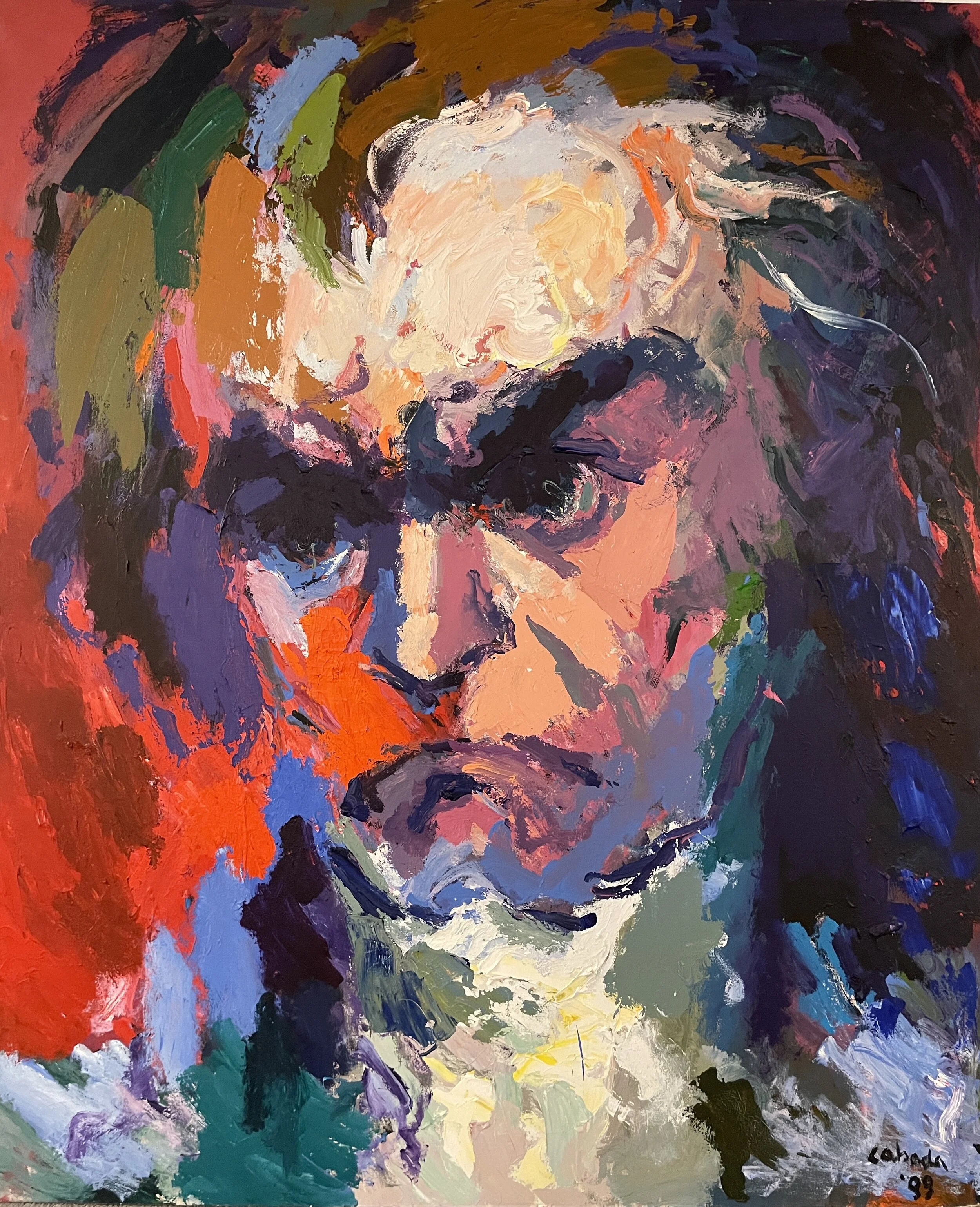 "Beethoven" Acrylic on canvas, 60 x 72