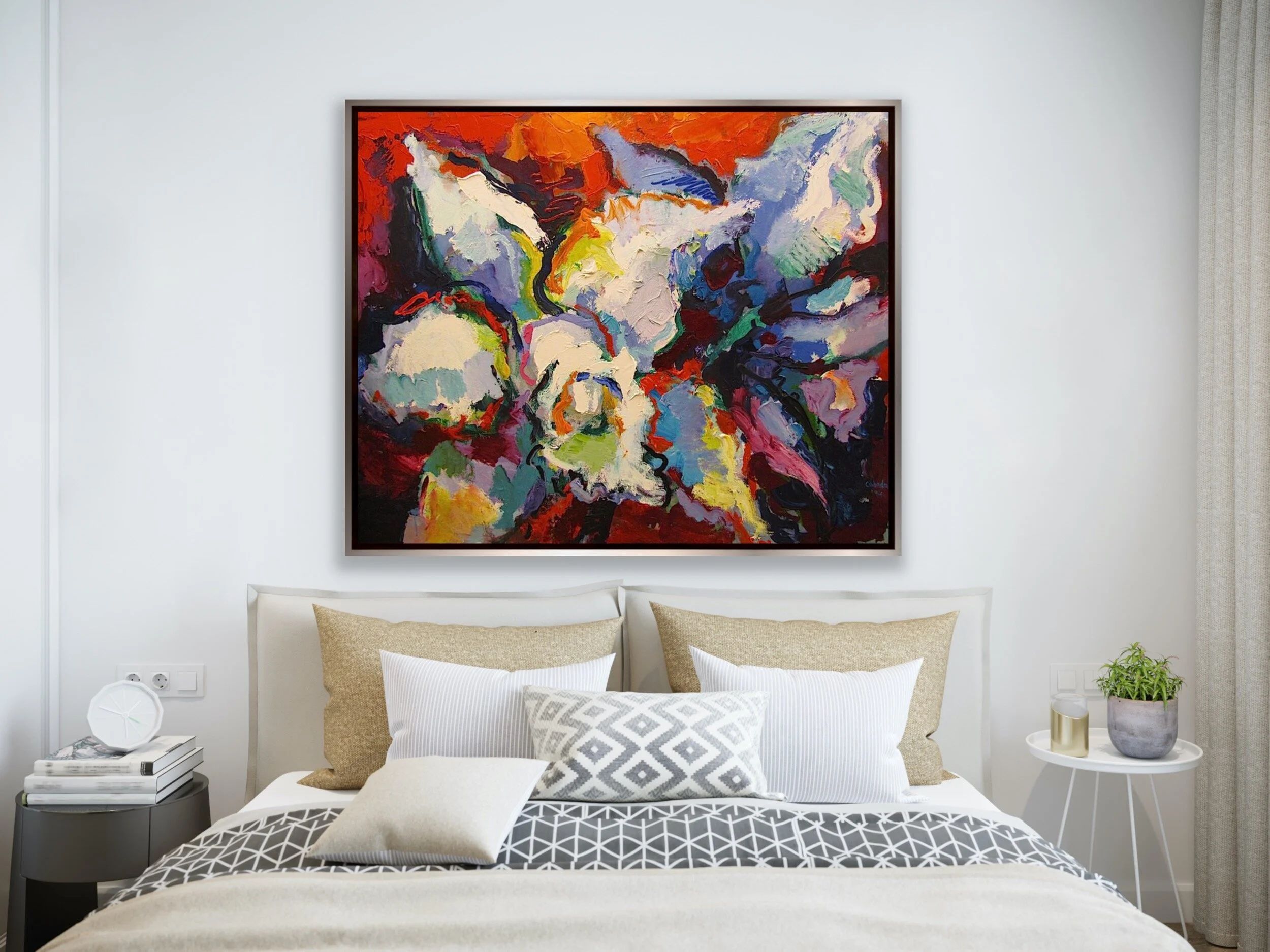 White Daffodils at home