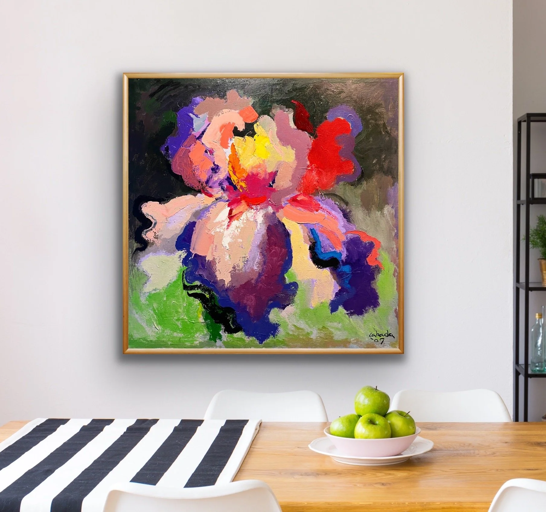 Chromatic Iris at home