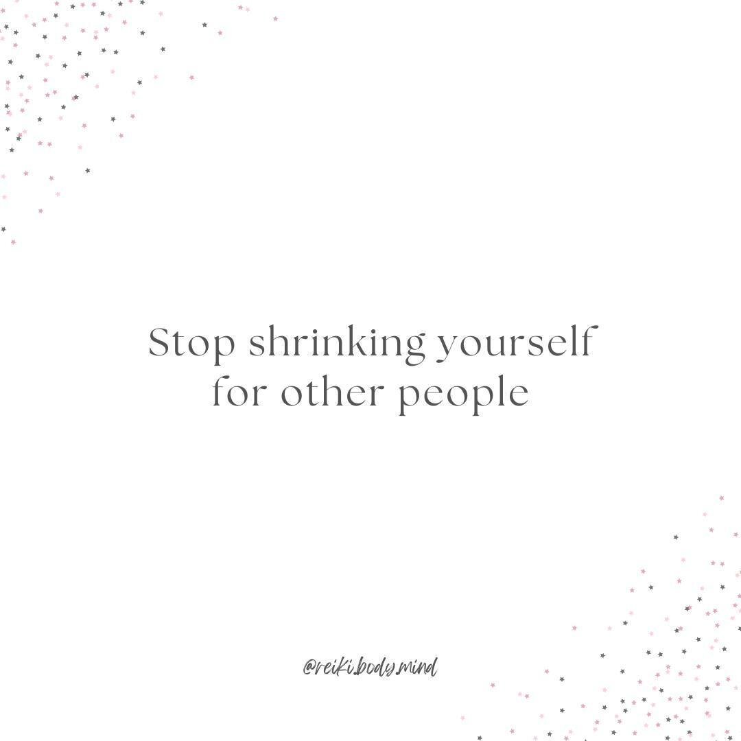 Not sure who needs this today, but ☝🏽

If you have to dim your light, play small, or hide parts of your true self, you are simply in the wrong damn room. 

#knowyourworth