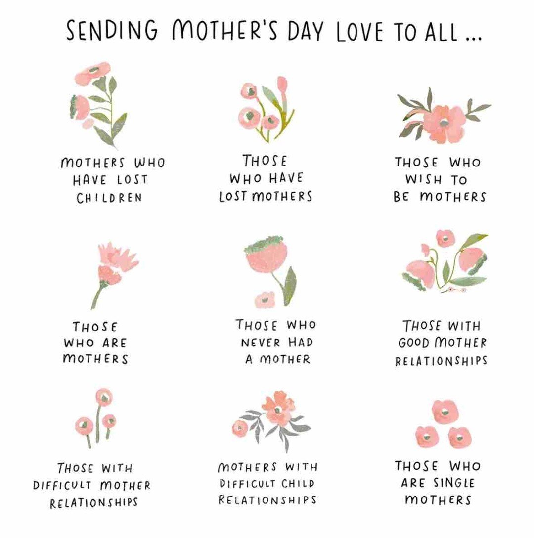 Spreading love to all the amazing moms out there 💐 

Remember, holidays can bring a mix of feelings. Take it easy and prioritize your needs. 💗 Thinking of my dear Mama up in heaven, while feeling immensely blessed for the gift of being a mom to the
