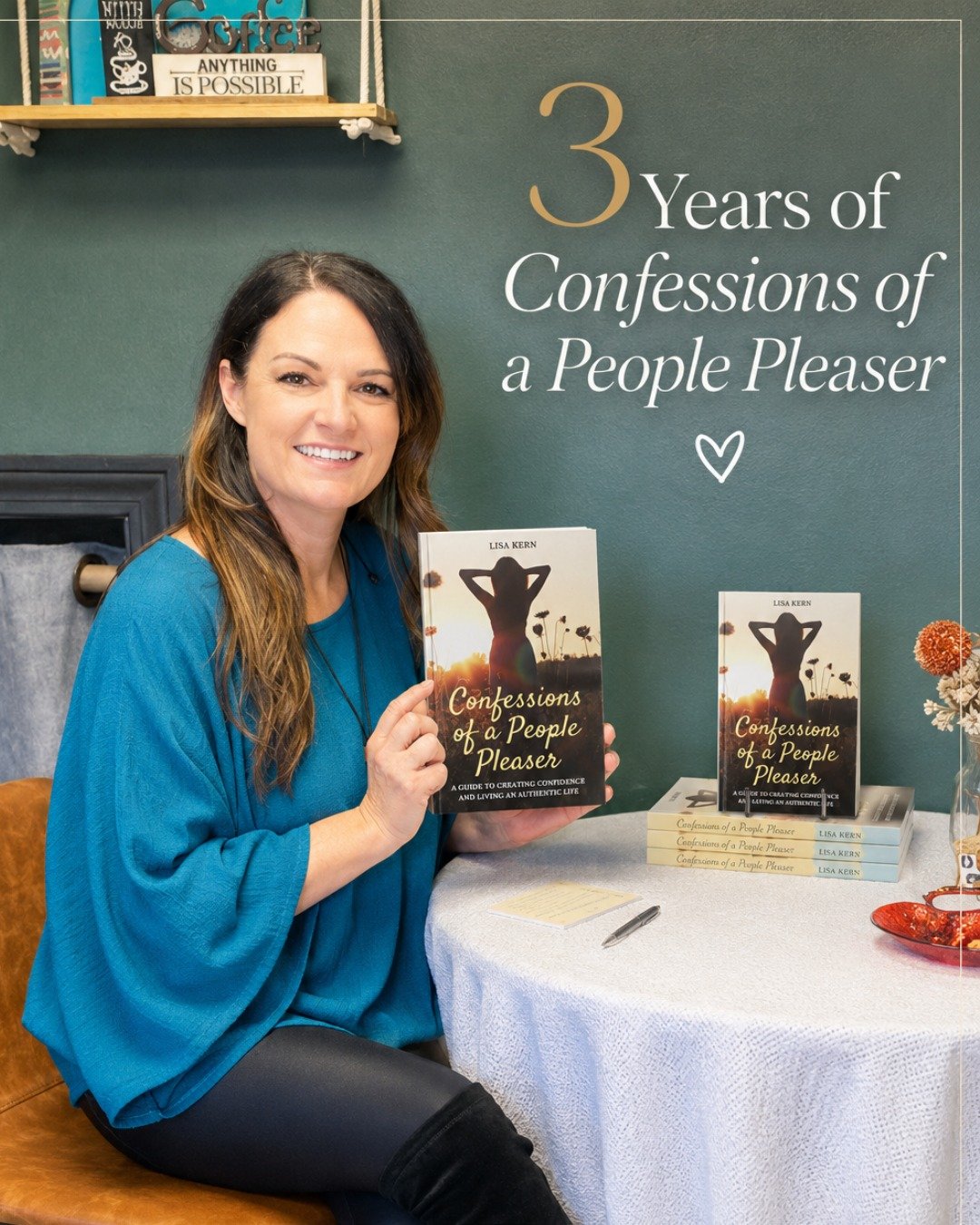 Happy Book Baby Anniversary to me!!! 🥳

Three years ago, I put a very honest book into the world. 

I wrote about my childhood. My body. My kids. The years I spent saying yes when I meant no and calling it kindness.

One person told me a chapter was