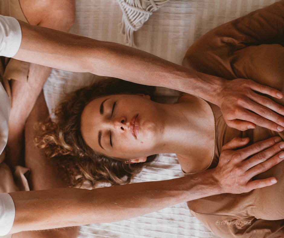 Reiki session, nervous system reset