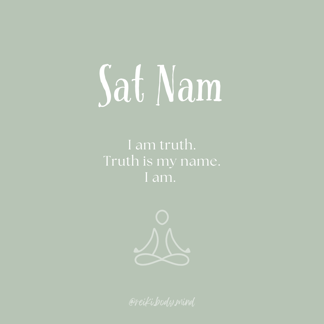 sat nam meditation quote truth is my identity mindfulness practice lisa kern