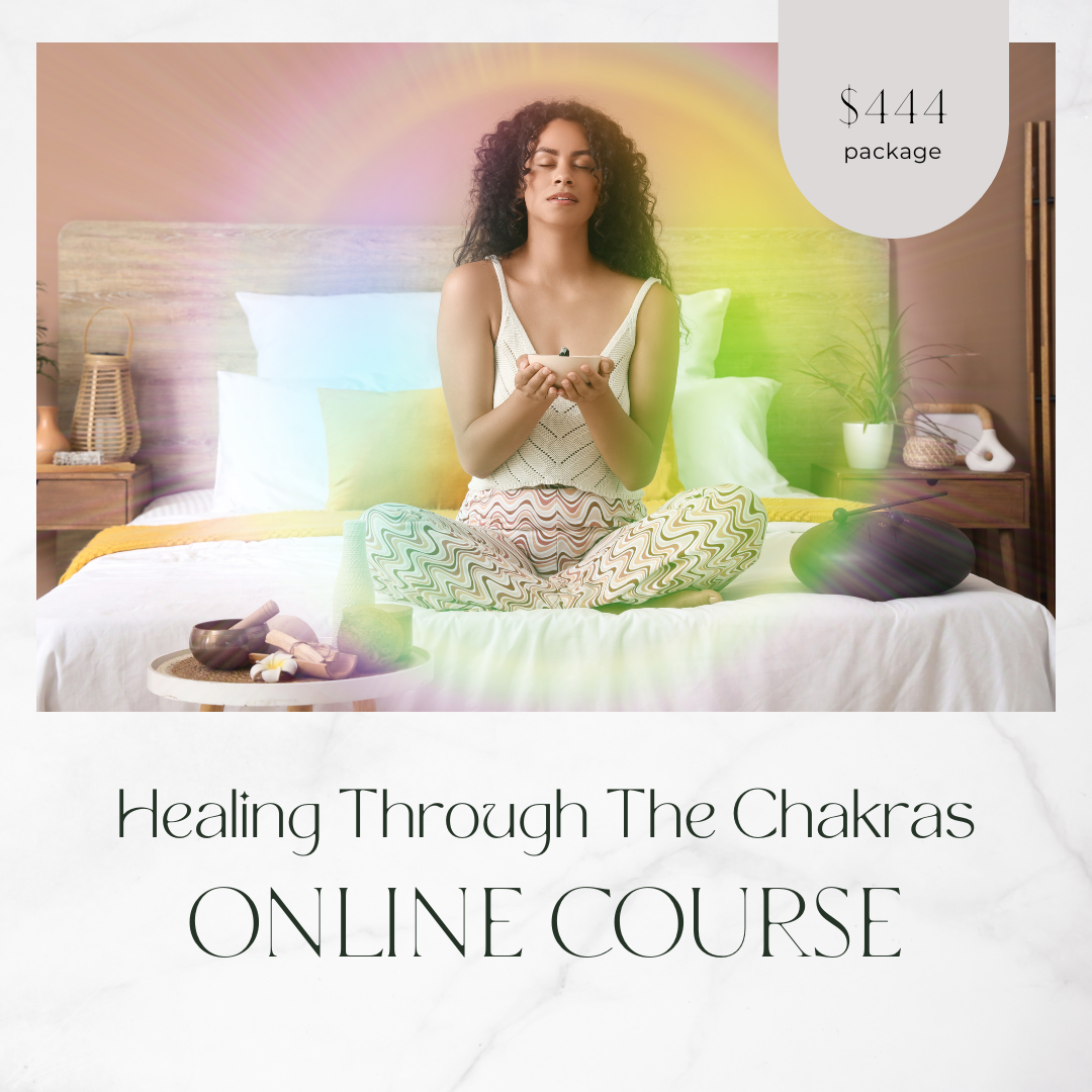 Healing Through the Chakras self-paced online course for understanding emotional blocks and energy healing