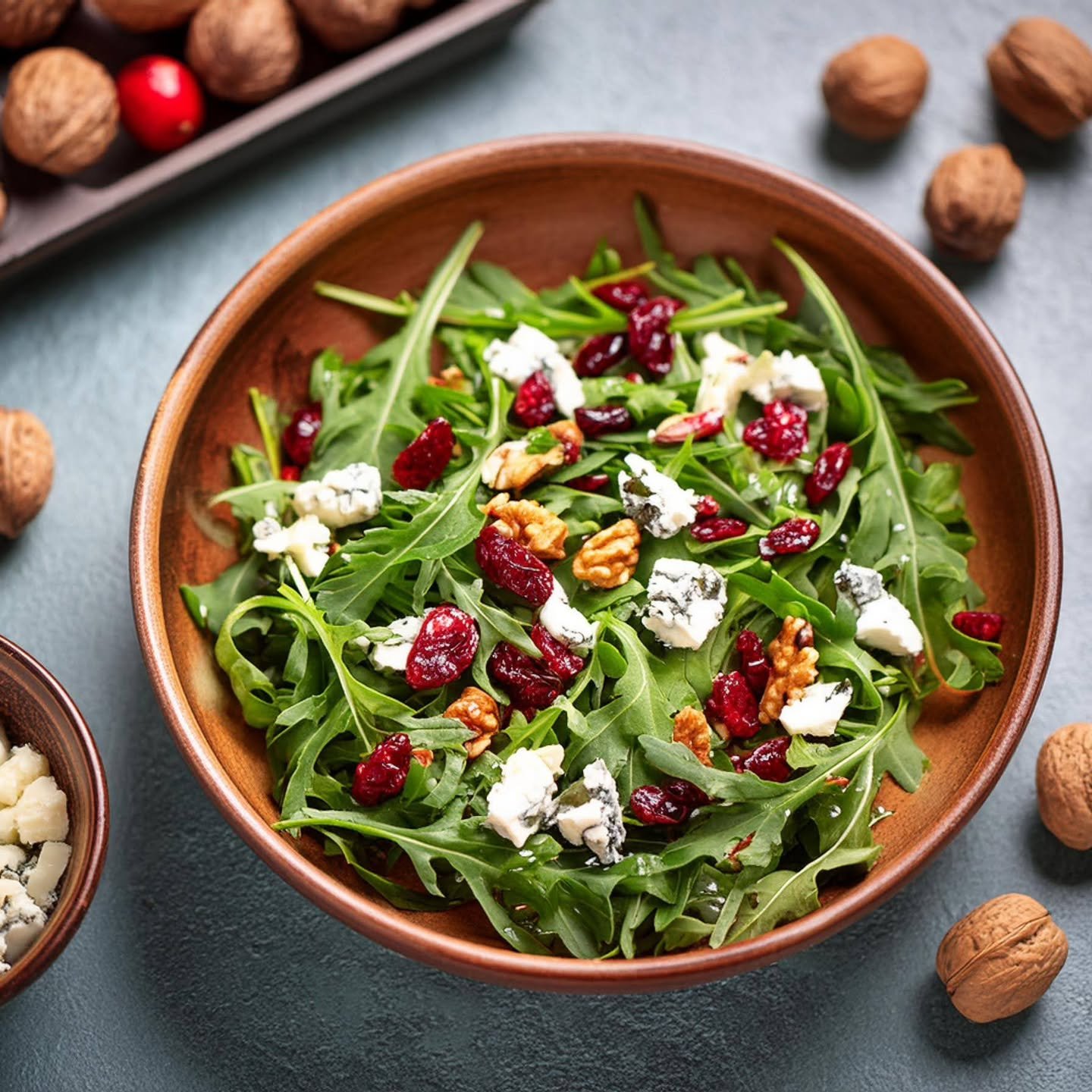 It's too hot to cook dinner ☀️ Grab some cranberry pear balsamic and try one of our favorite salads! 

𝘾𝙧𝙖𝙣𝙗𝙚𝙧𝙧𝙮 𝙋𝙚𝙖𝙧 𝘽𝙖𝙡𝙨𝙖𝙢𝙞𝙘 𝘼𝙧𝙪𝙜𝙪𝙡𝙖 𝙎𝙖𝙡𝙖𝙙 

Ingredients:
- Arugula
- Dried Cranberries
- Diced Onion
- Crumbled Gorgon