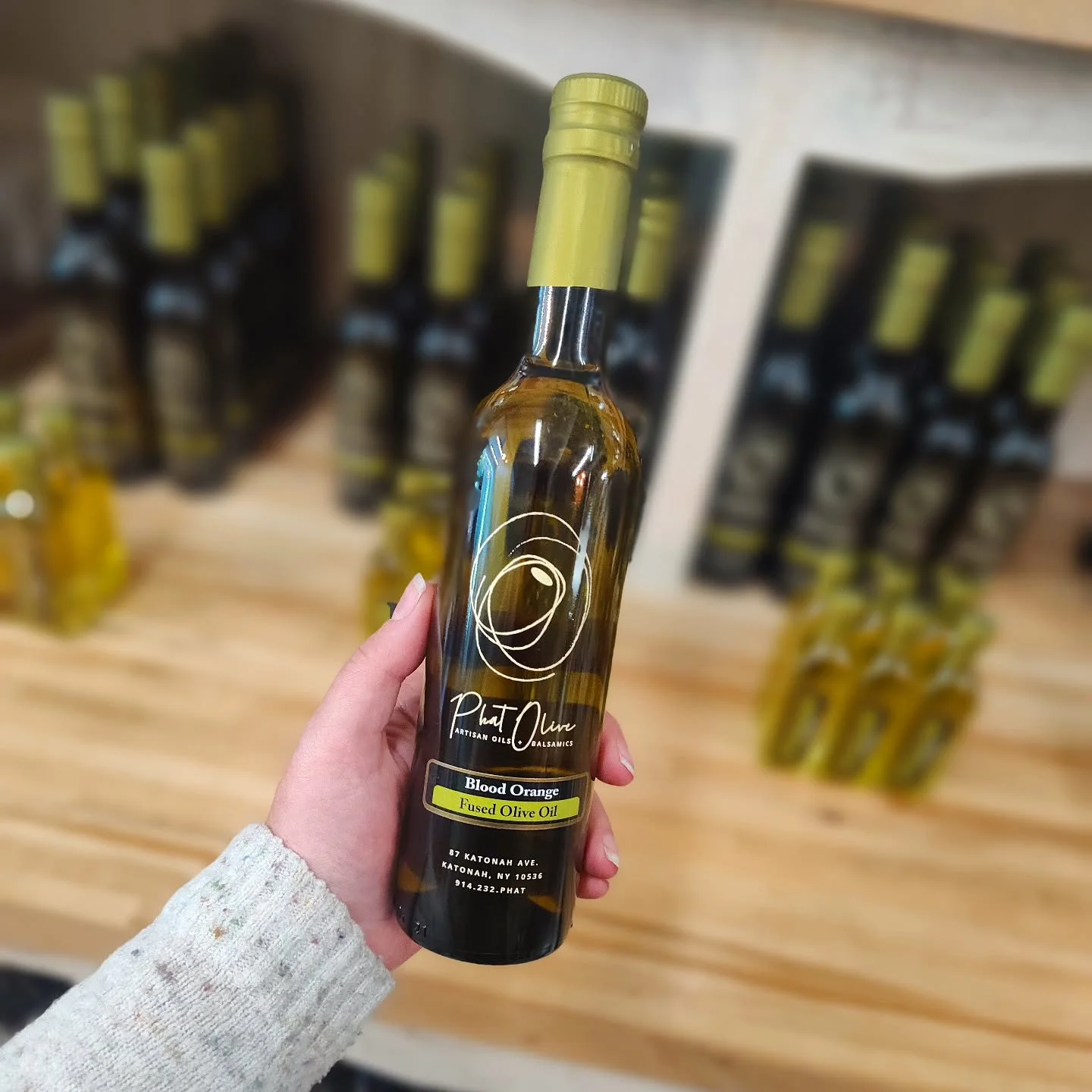 Excited to have Blood Orange Olive Oil back in stock 🍊