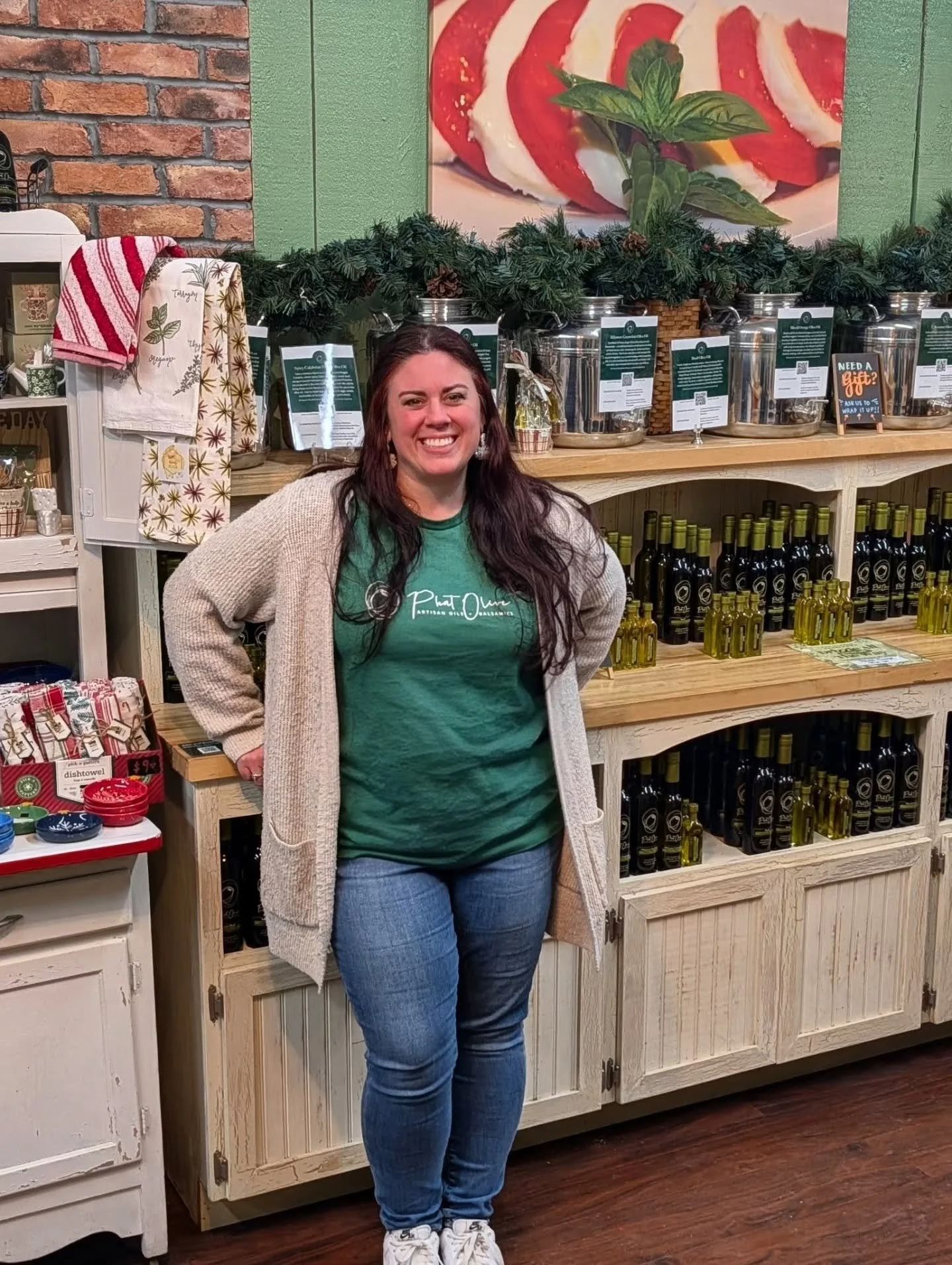 The store is stocked, festive, and ready for your holiday shopping ✨🎁 Shop small business this season!