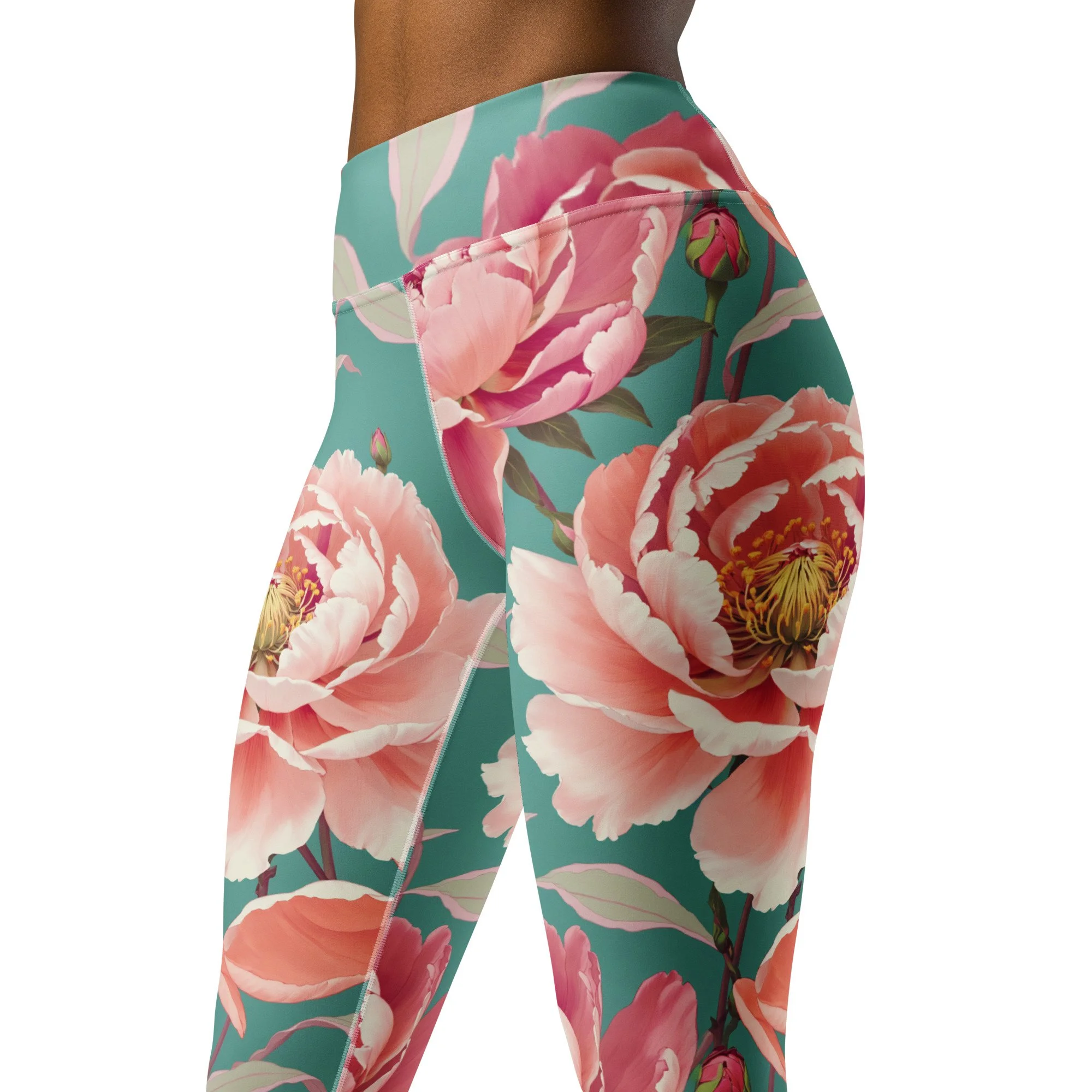Lagoon Bloom Second Skin Leggings