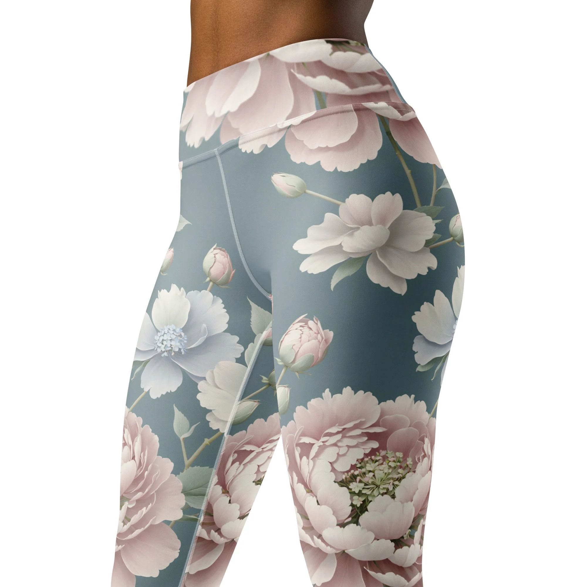 Slate Bloom Second Sking Leggings
