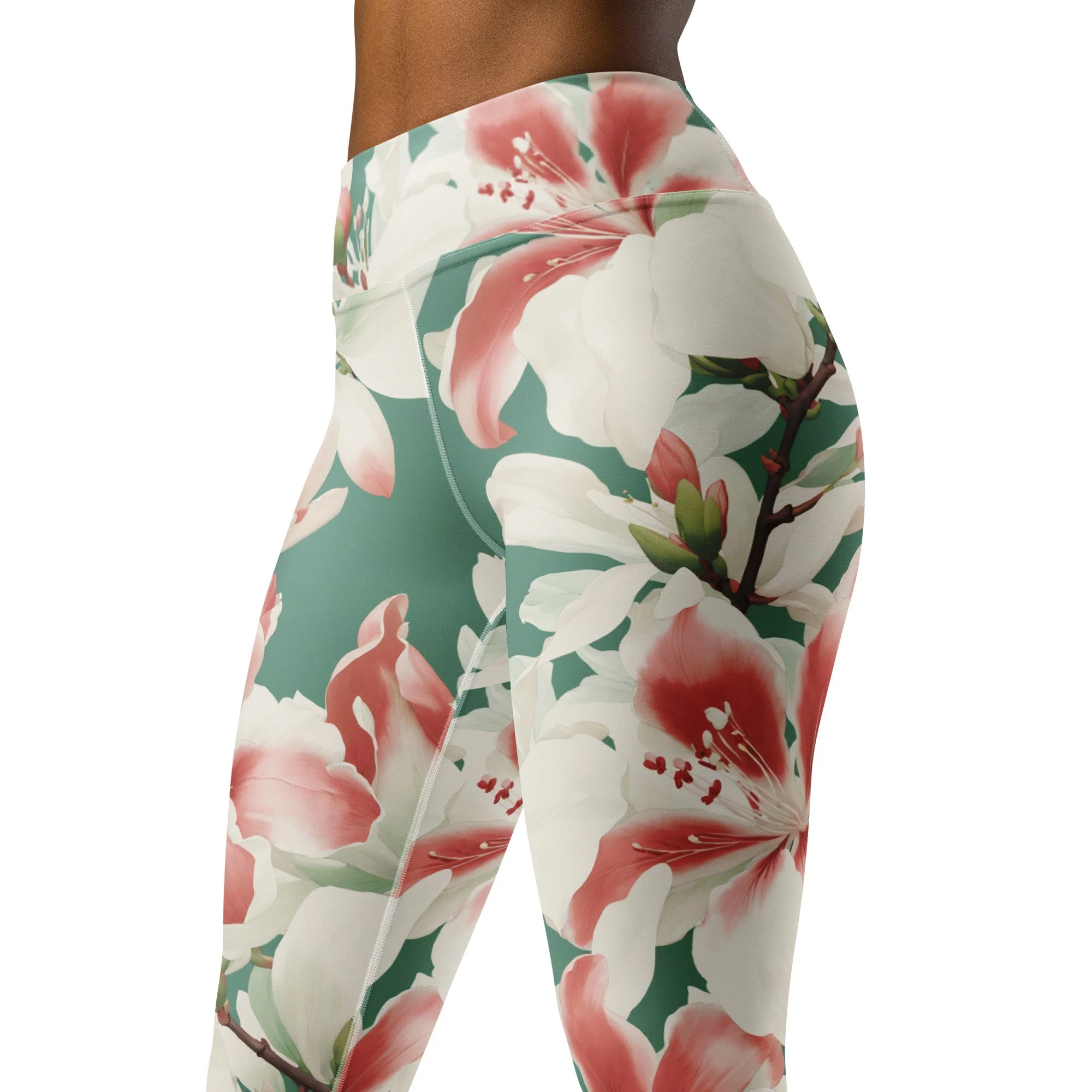 Camellia Bloom Second Skin Leggings