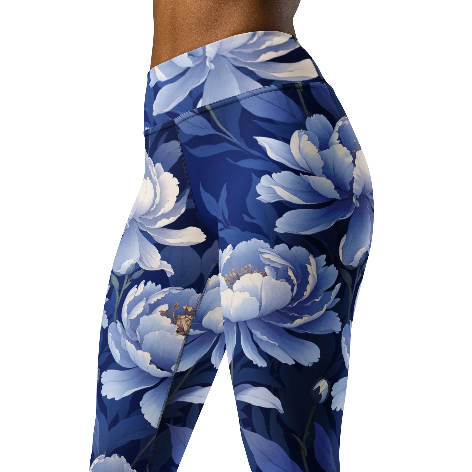 Royal Bloom Second Skin Leggings