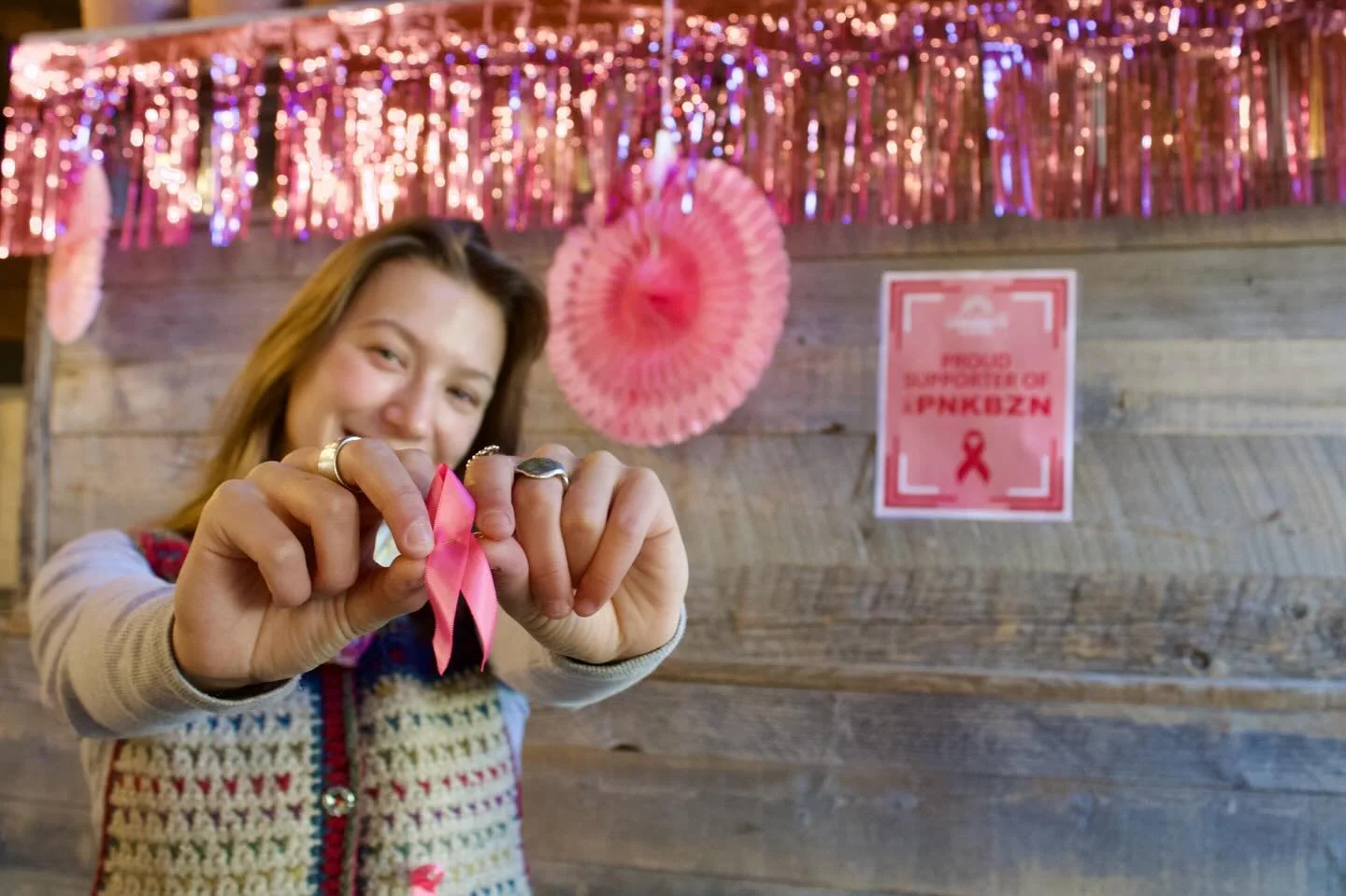 In honor of Breast Cancer Awareness Month, we are keeping the pink theme going for LADIES NIGHT 🩷 Join us every Tuesday evening, 5 pm - 10 pm. 
We are proud sponsors of PNKBZN and are so excited to be part of turning Bozeman PNK for the month of Oc