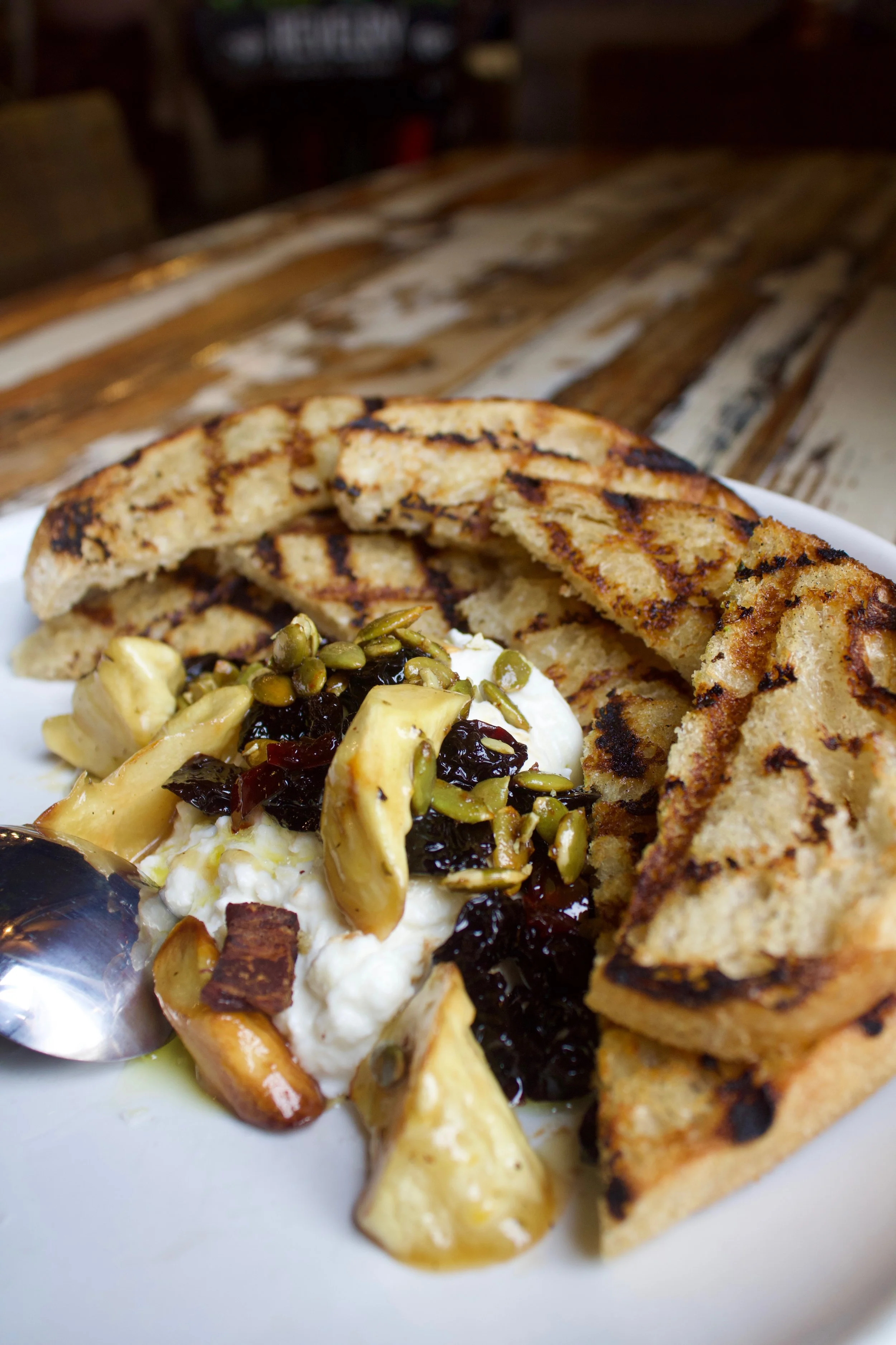 Burrata appetizer 