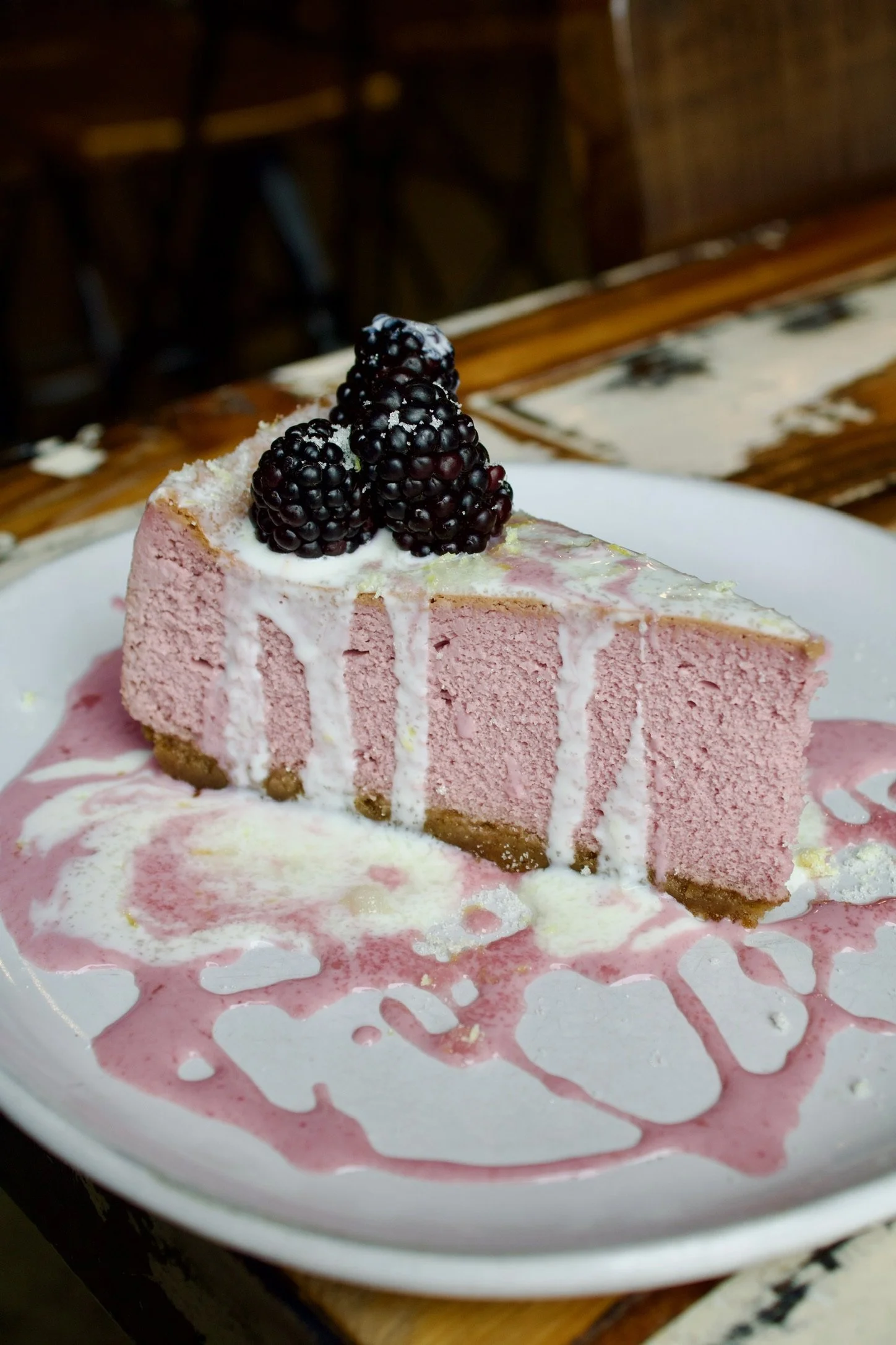  Lavender Cheesecake