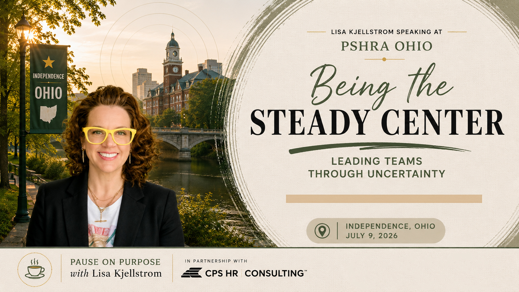 Being the Steady Center - PSHRA, Ohio