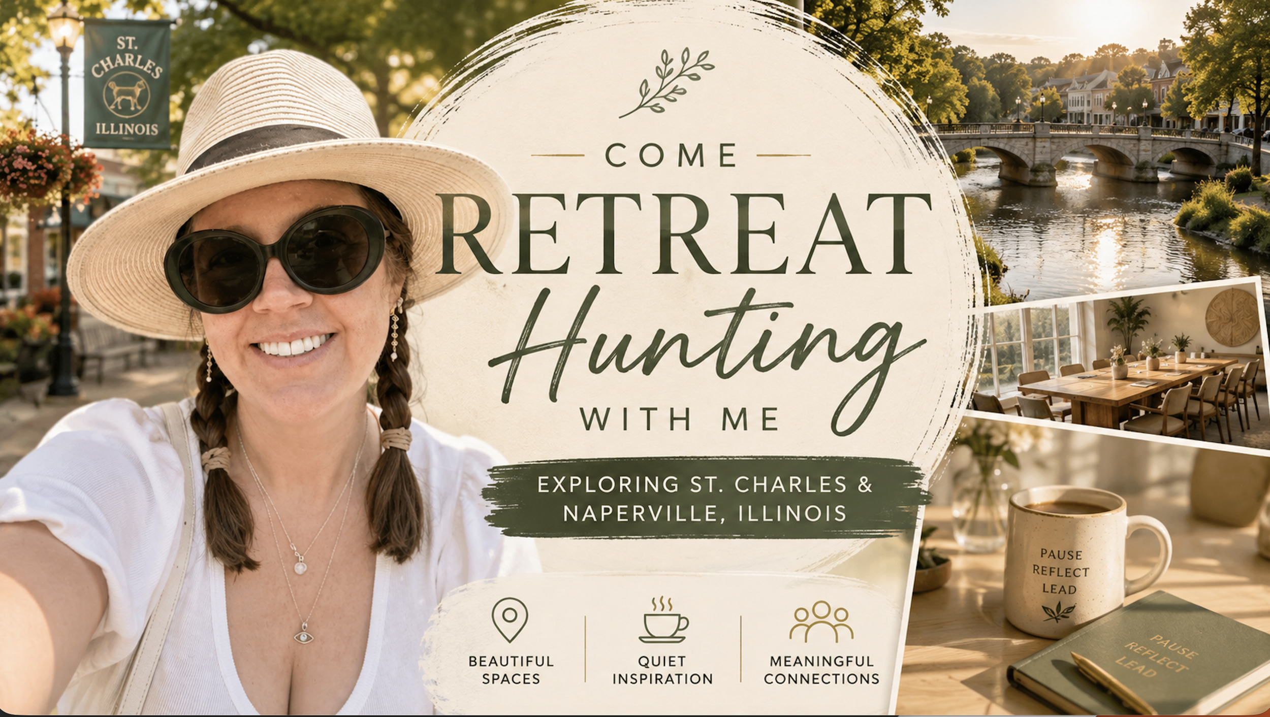 Retreat Hunting | Exploring St. Charles &amp; Naperville, Illinois