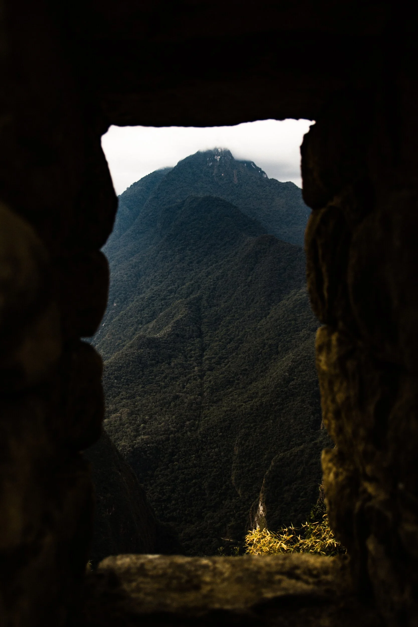 Through