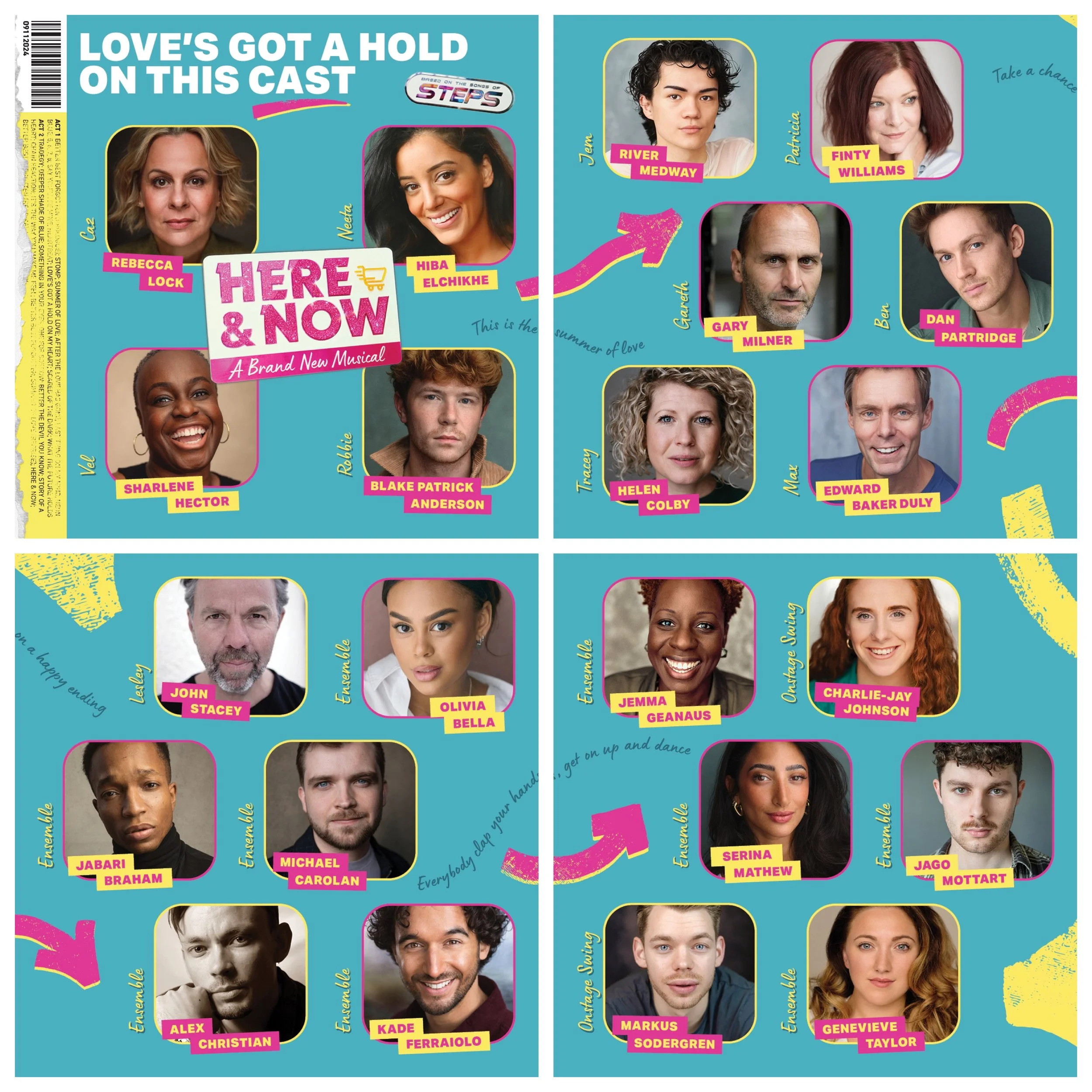 Full cast announced for world premiere of new musical HERE & NOW | West ...