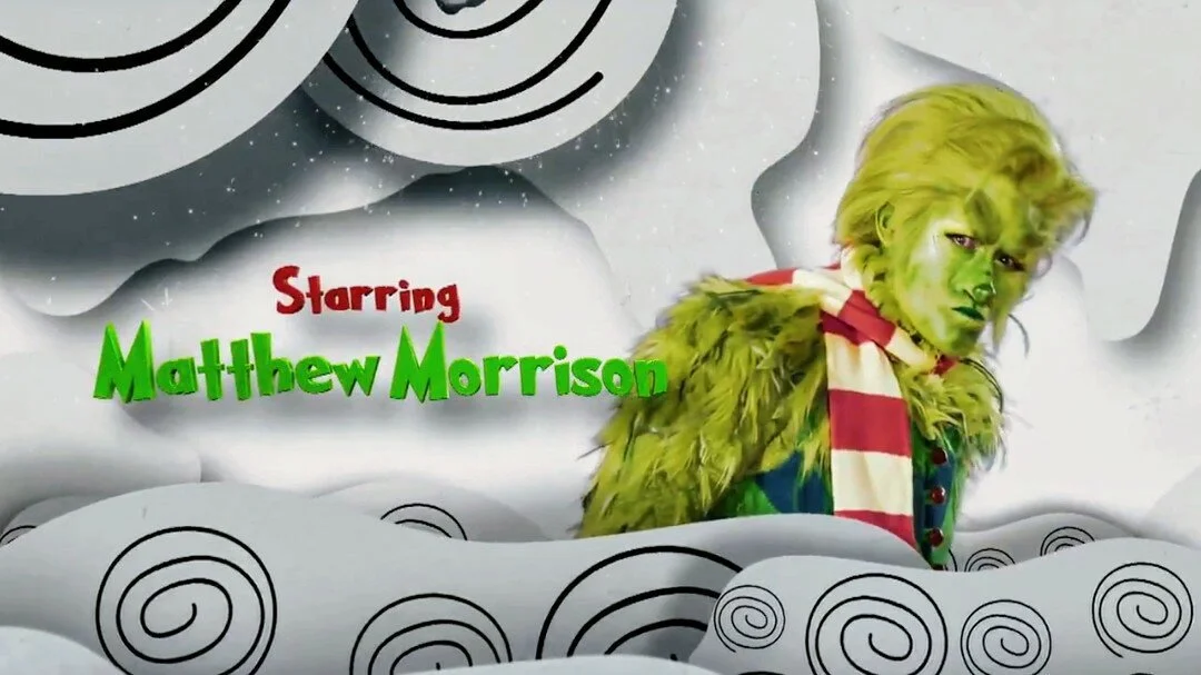 NBC’s The Grinch Musical! starring Matthew Morrison to be broadcast in the UK next month