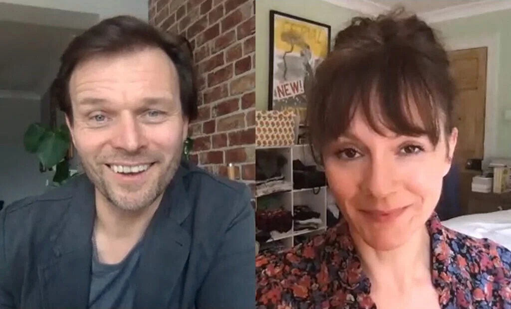 Rachael Stirling & Alec Newman star in online series LOVE IN THE LOCKDOWN