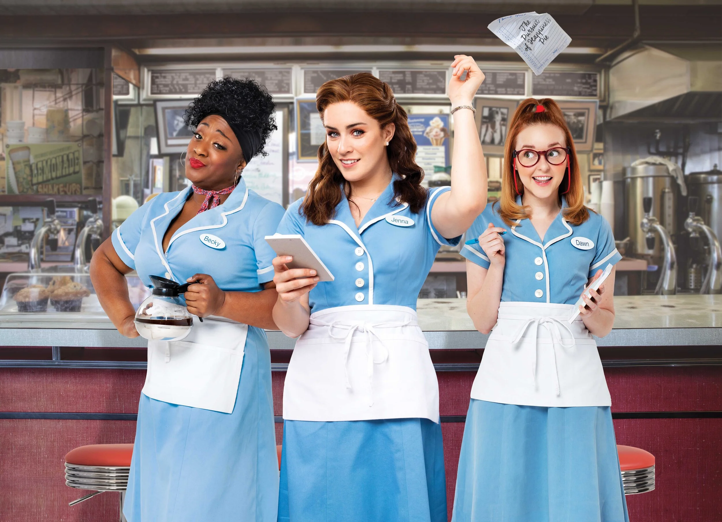 WAITRESS UK & Ireland tour announces casting of Matt Willis, Lucie Jones, Sandra Marvin & Evelyn Hoskins