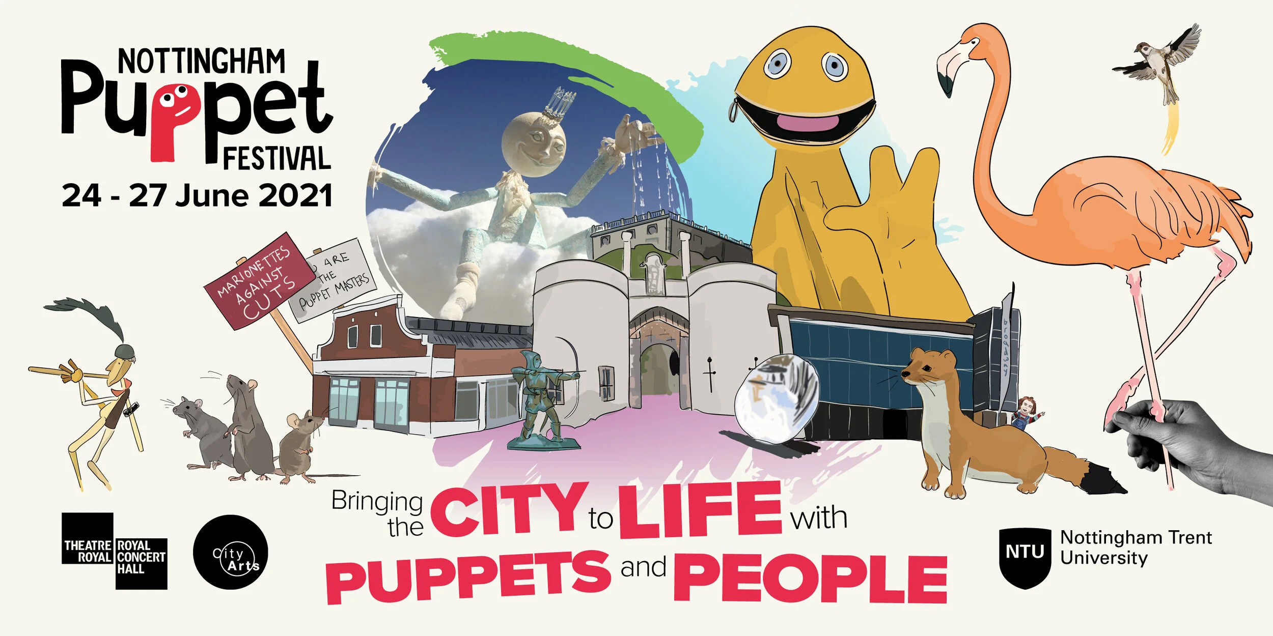 Ayup puppet!...The NOTTINGHAM PUPPET FESTIVAL is back!