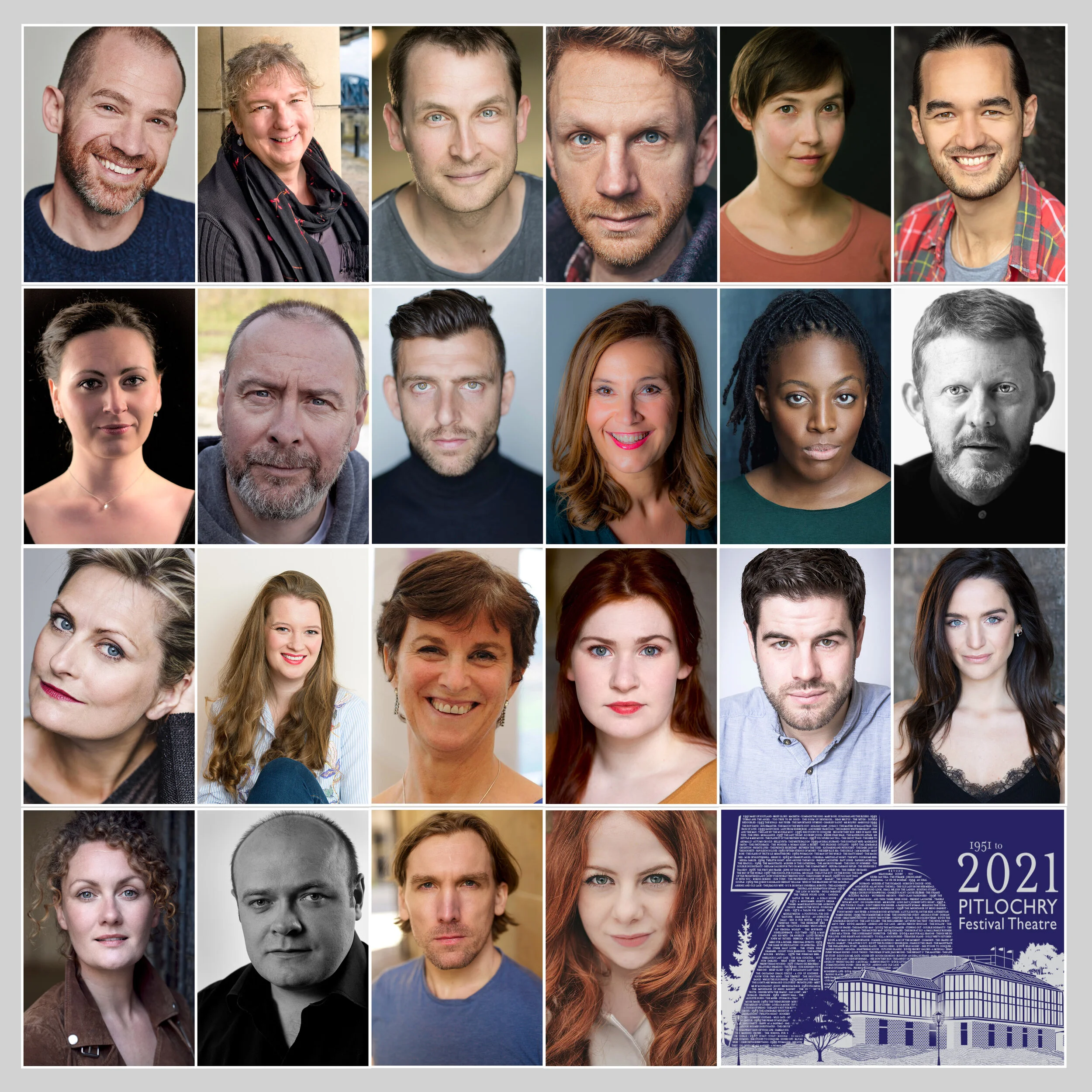 Pitlochry Festival Theatre announce Summer Ensemble for 70th anniversary season