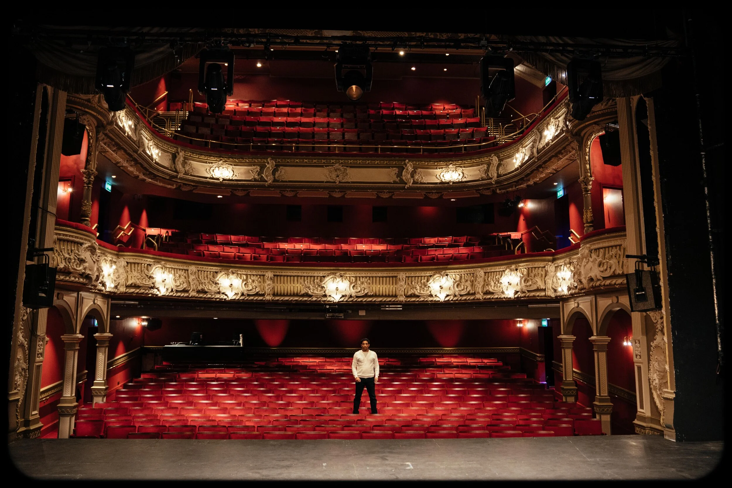 The Mono Box & Apatan Productions present RESET THE STAGE: 7 new monologues filmed in empty London theatres