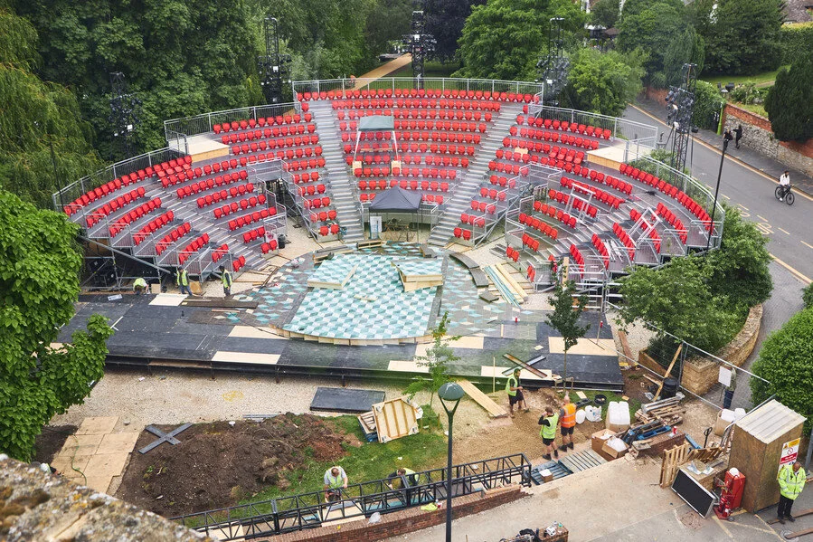 First images of the RSC’s Lydia and Manfred Gorvy Garden Theatre released