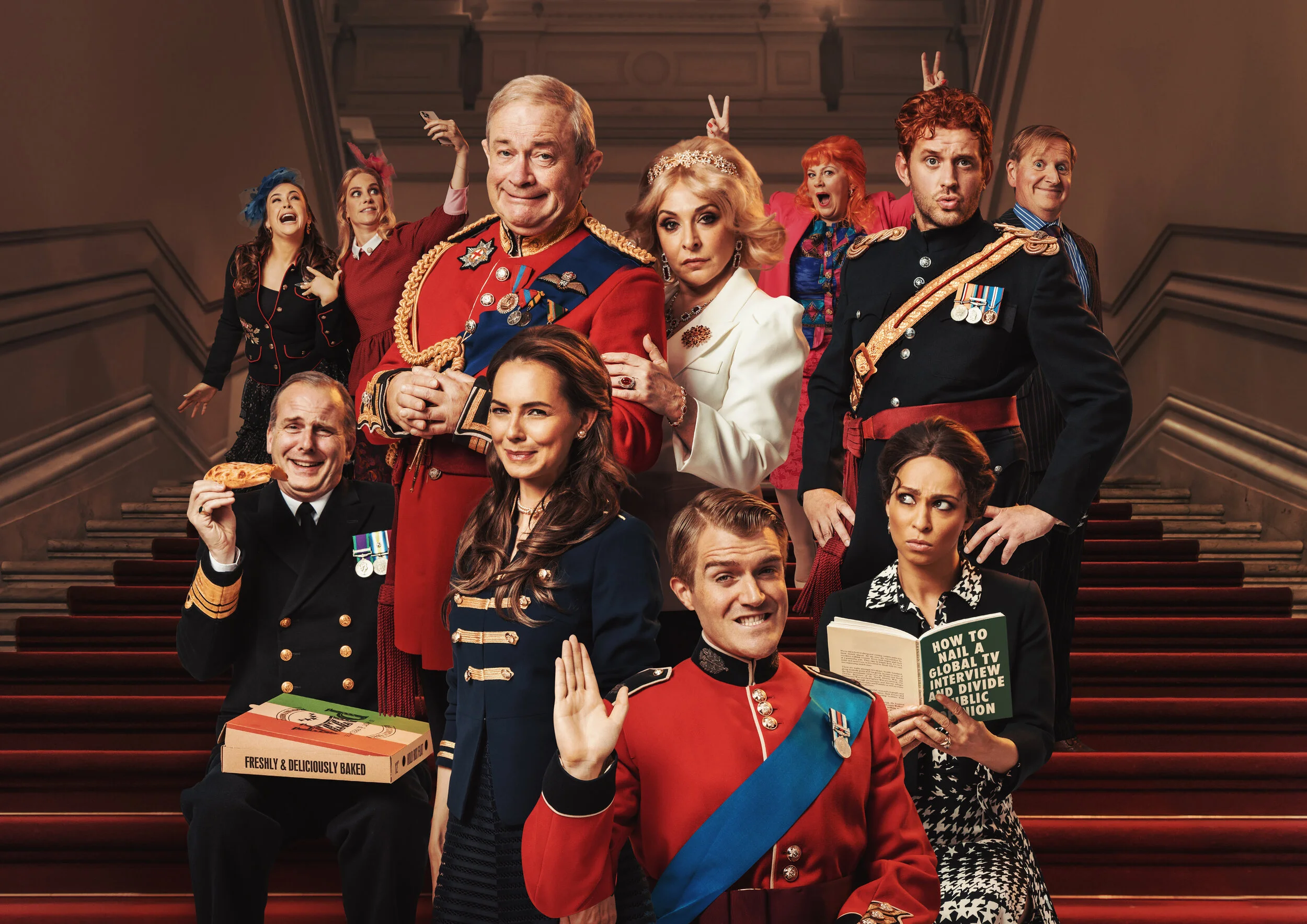 THE WINDSORS: ENDGAME Royal portraits revealed