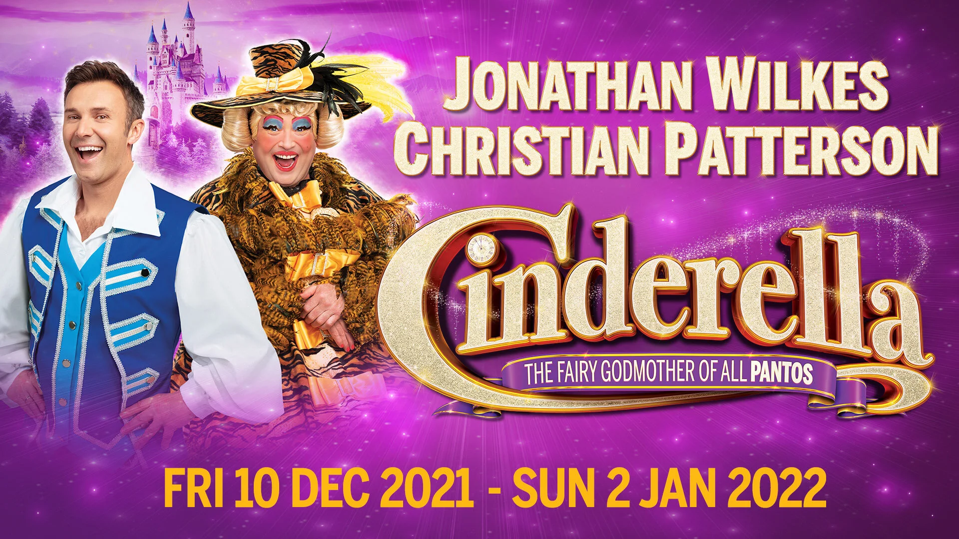 Stoke-On-Trent’s favourite duo bring the magic of panto back to the Regent Theatre in CINDERELLA