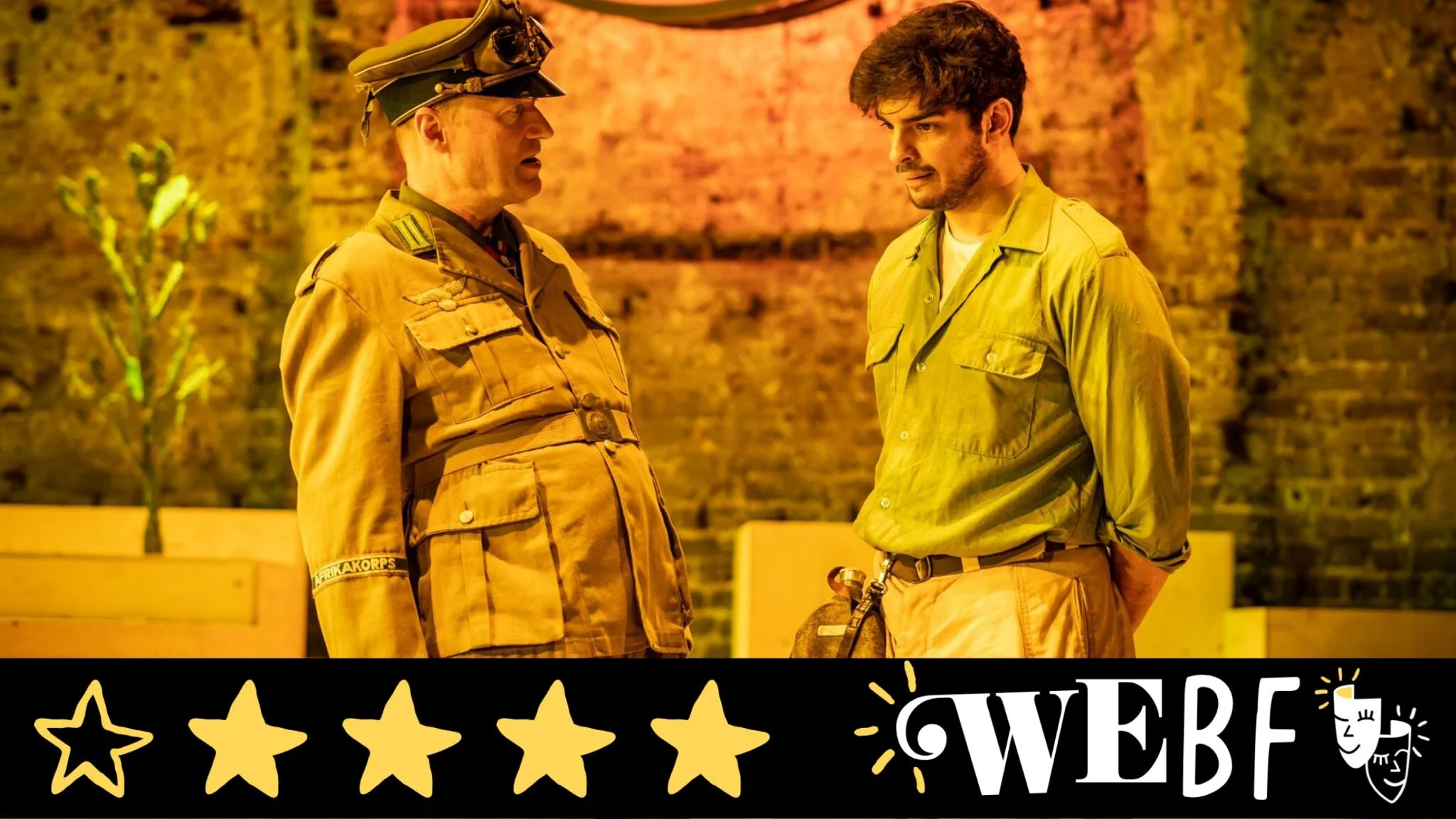 Review: ONCE UPON A TIME IN NAZI OCCUPIED TUNISIA, Almeida Theatre