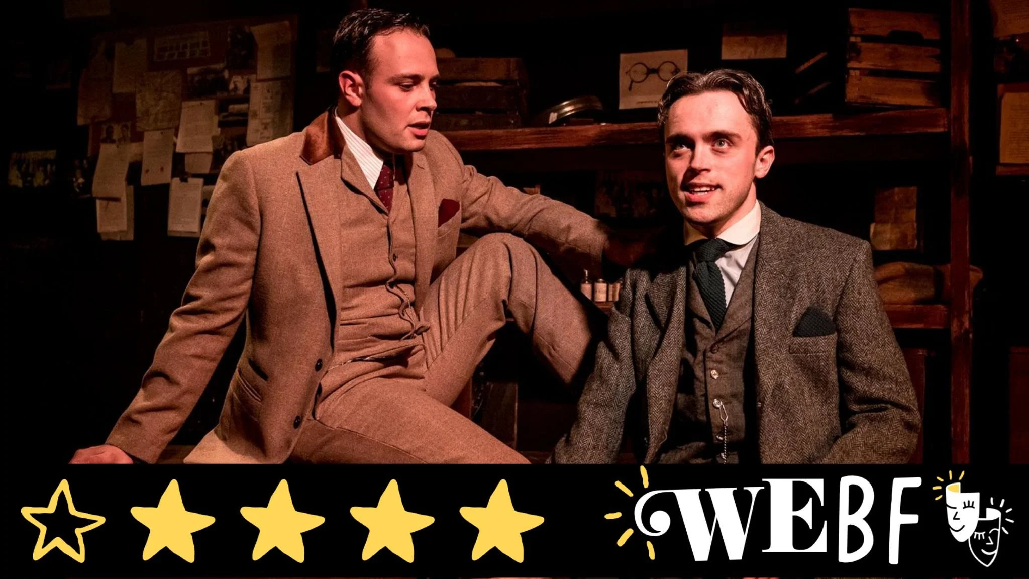 Review: THRILL ME: THE LEOPOLD & LOEB STORY, Jermyn Street Theatre