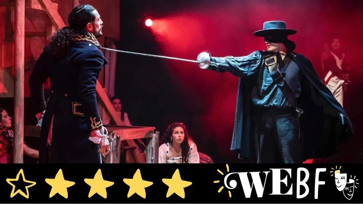Review: ZORRO THE MUSICAL, Charing Cross Theatre