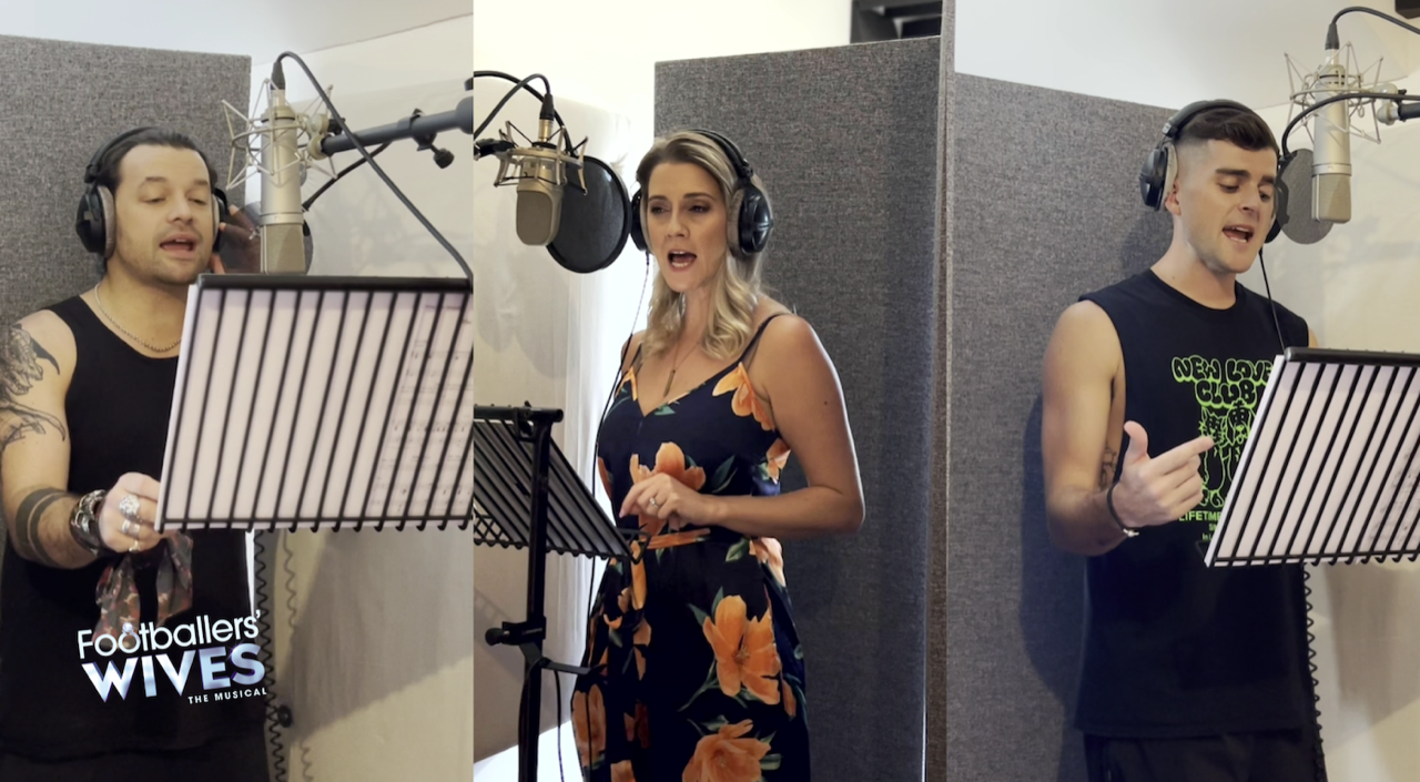 FOOTBALLERS’ WIVES THE MUSICAL studio album released today