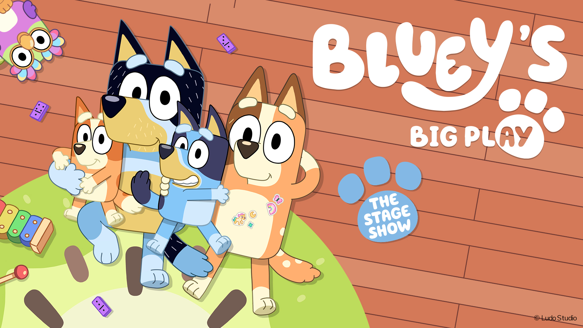 BLUEY brought to live in hit theatre show for UK & Ireland tour