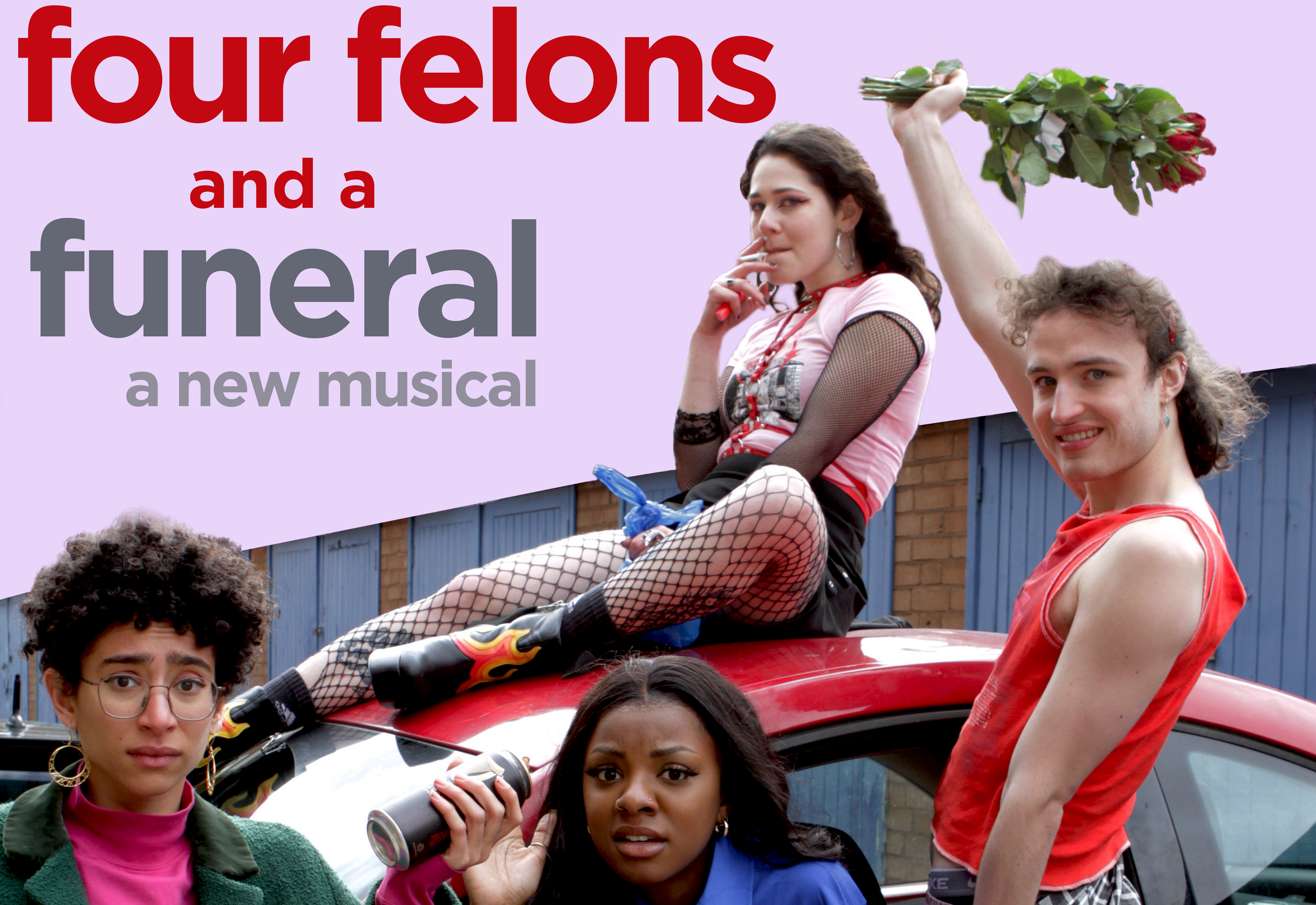 New musical FOUR FELONS AND A FUNERAL announces South-East England and Edinburgh tour