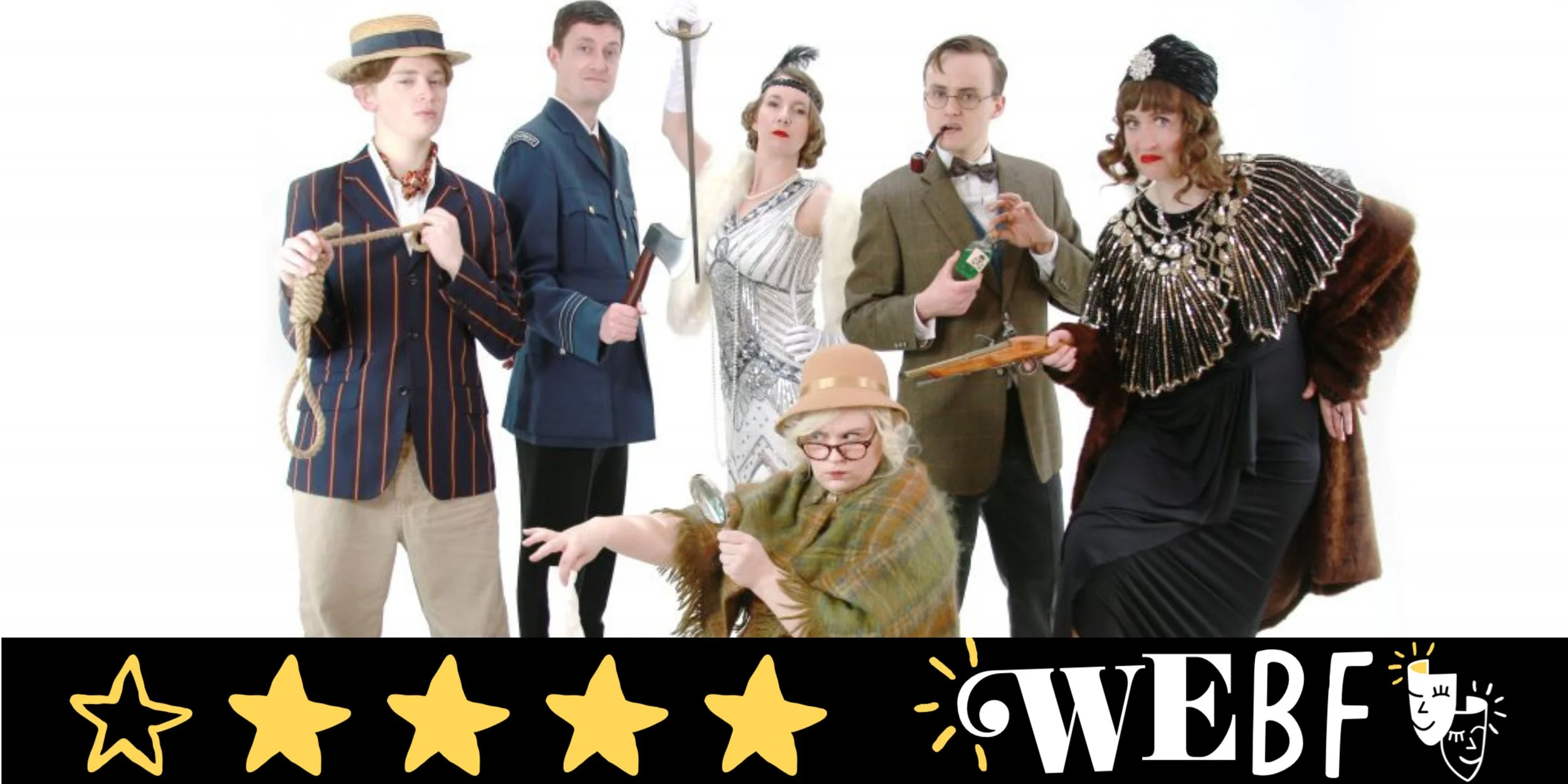 Review: LOCOMOTIVE FOR MURDER: THE IMPROVISED WHODUNNIT, Pinch Punch - Liverpool Theatre Festival