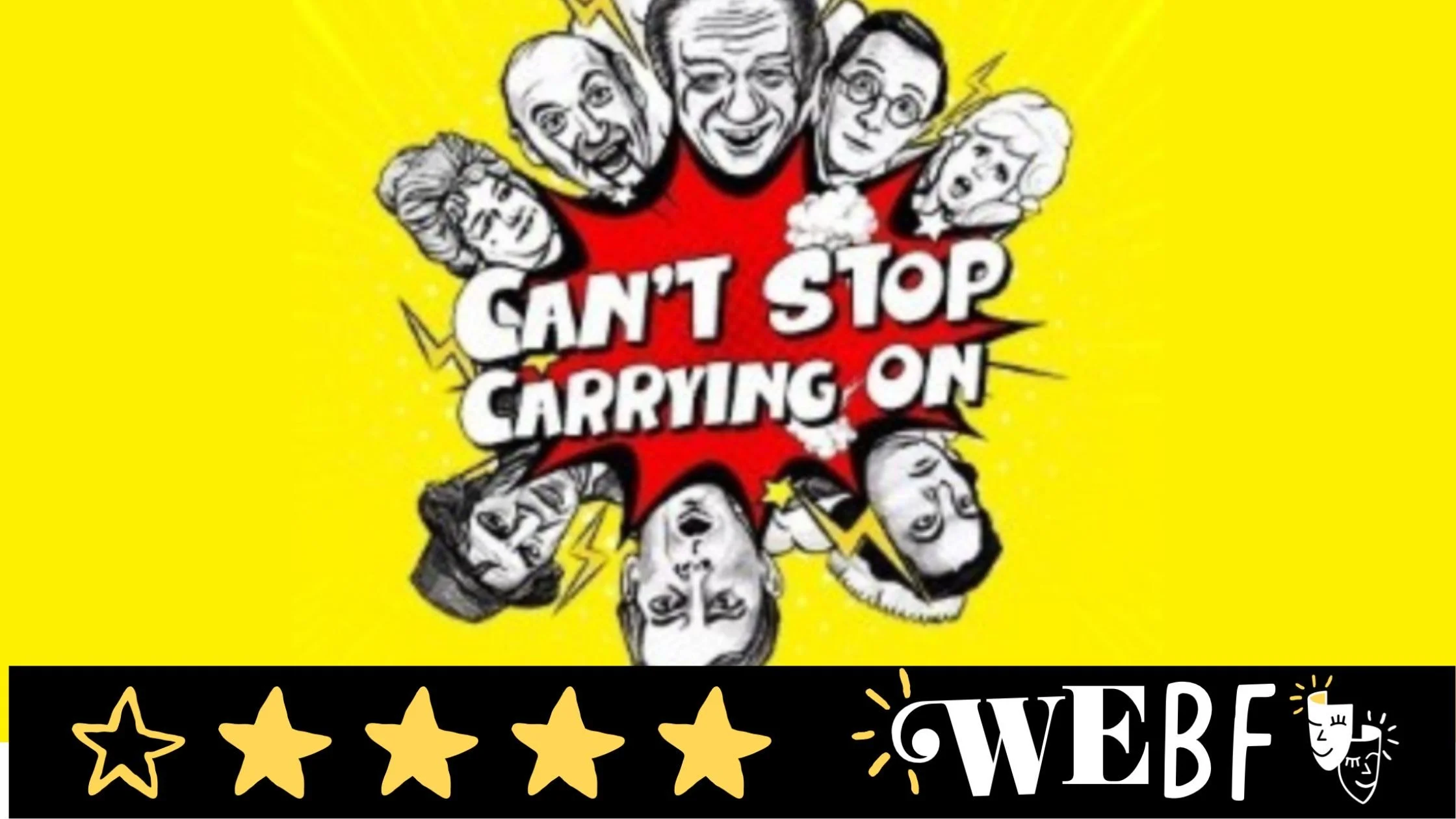 Fringe review: CAN’T STOP CARRYING ON, Blue Orange Arts - Edinburgh Festival Fringe
