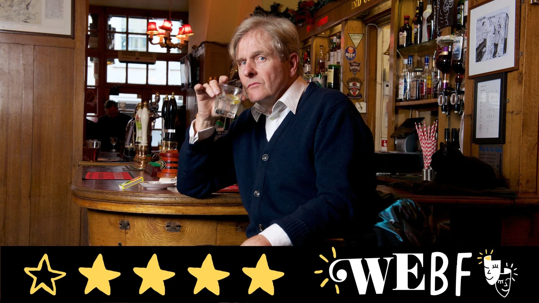 Review: JEFFREY BERNARD IS UNWELL, The Coach and Horses Soho