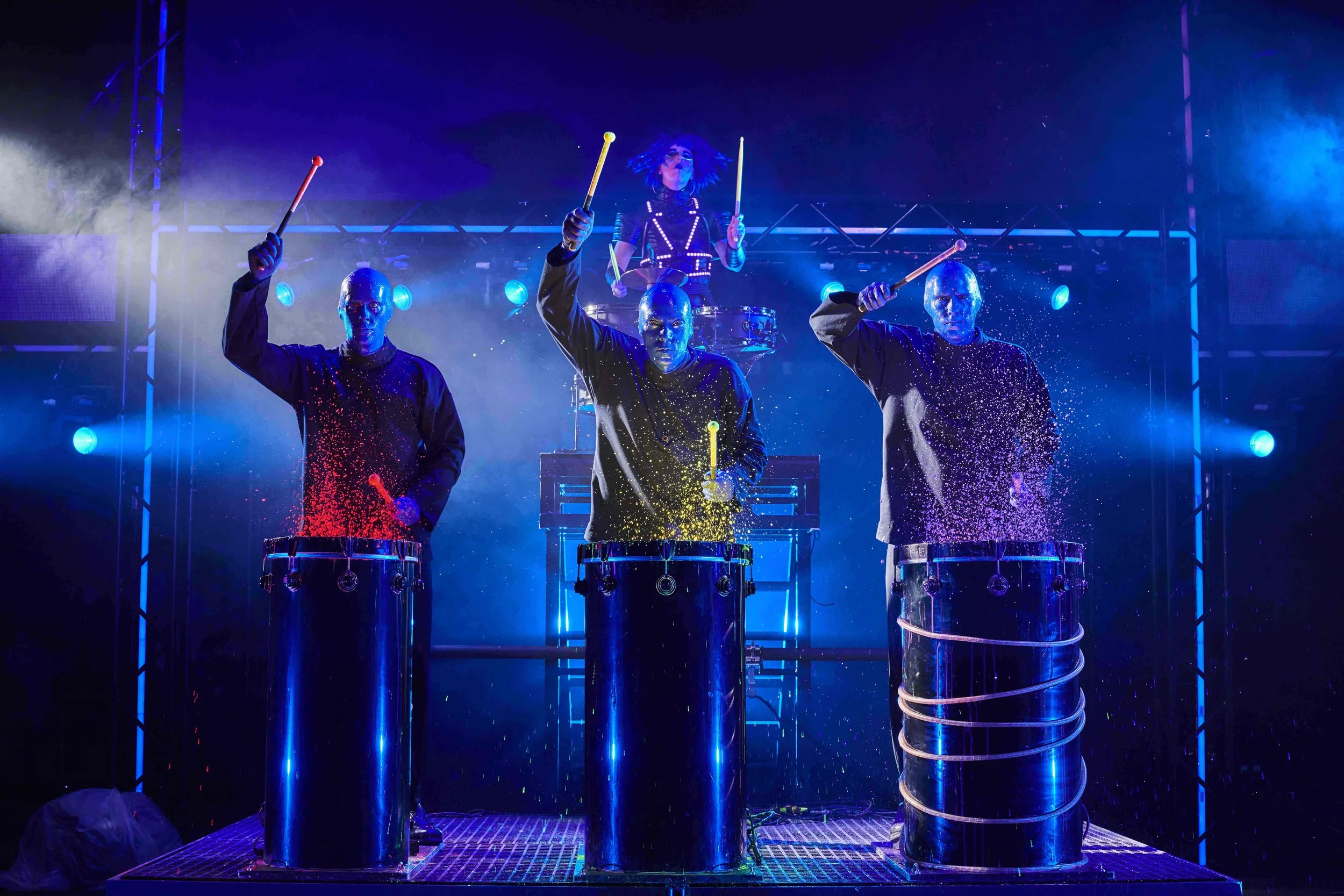 Blue Man Group to bring BLUEVOLUTION world tour to UK for first time