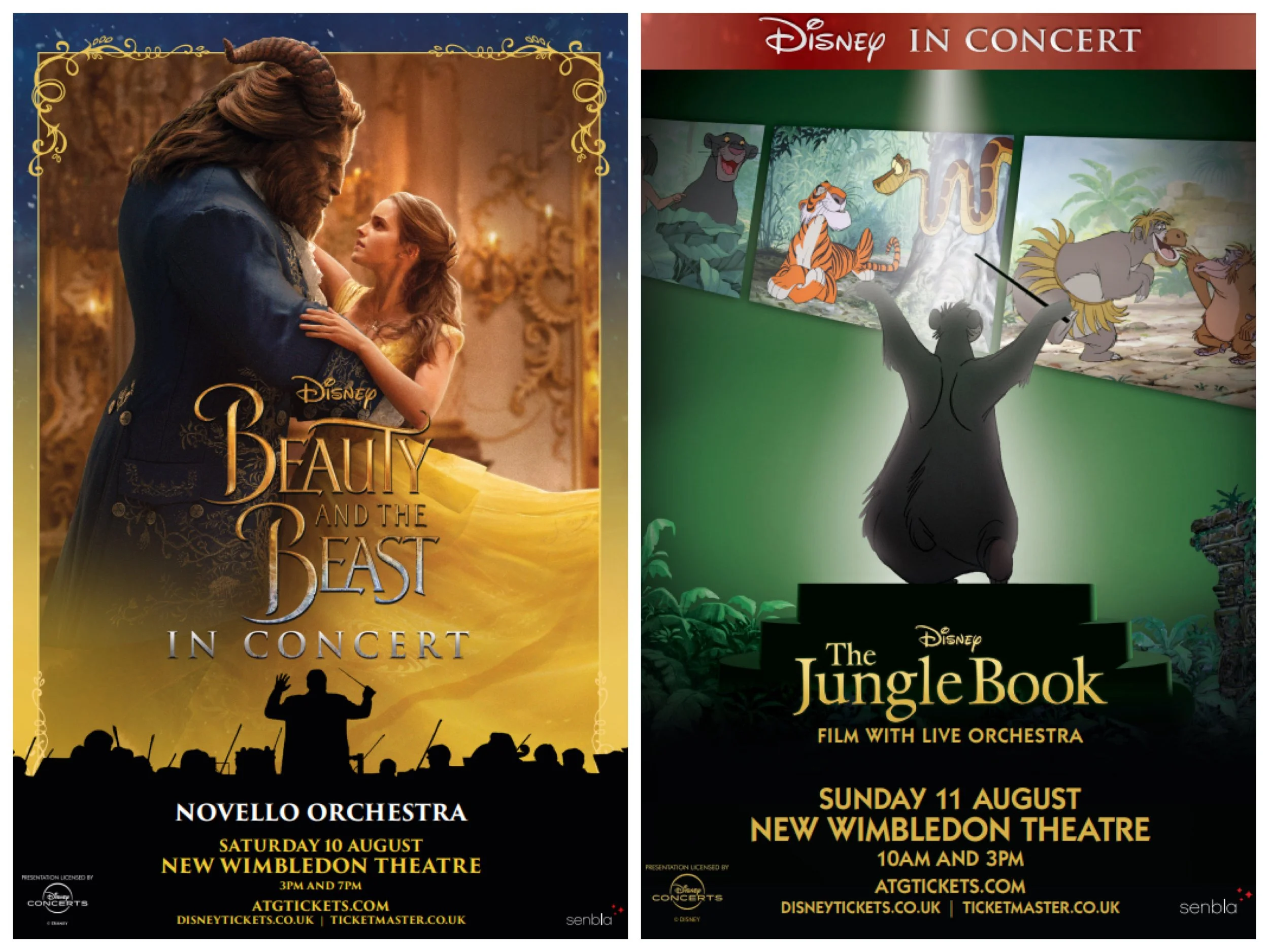 Disney classics announced for Live in Concert performances