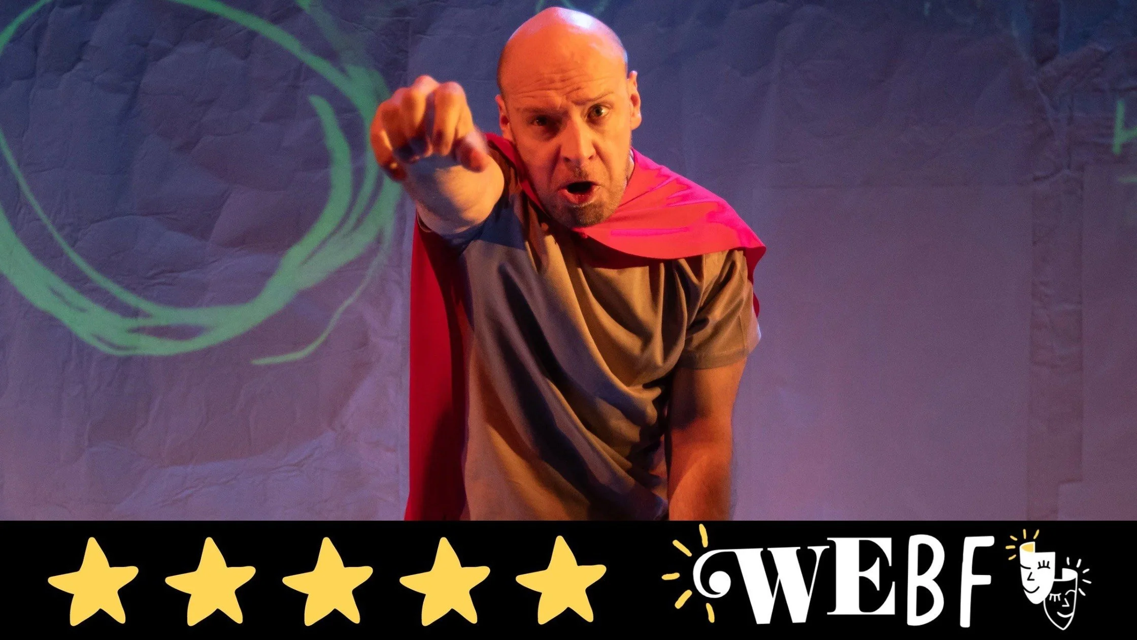 Review: CAPTAIN AMAZING, Southwark Playhouse Borough